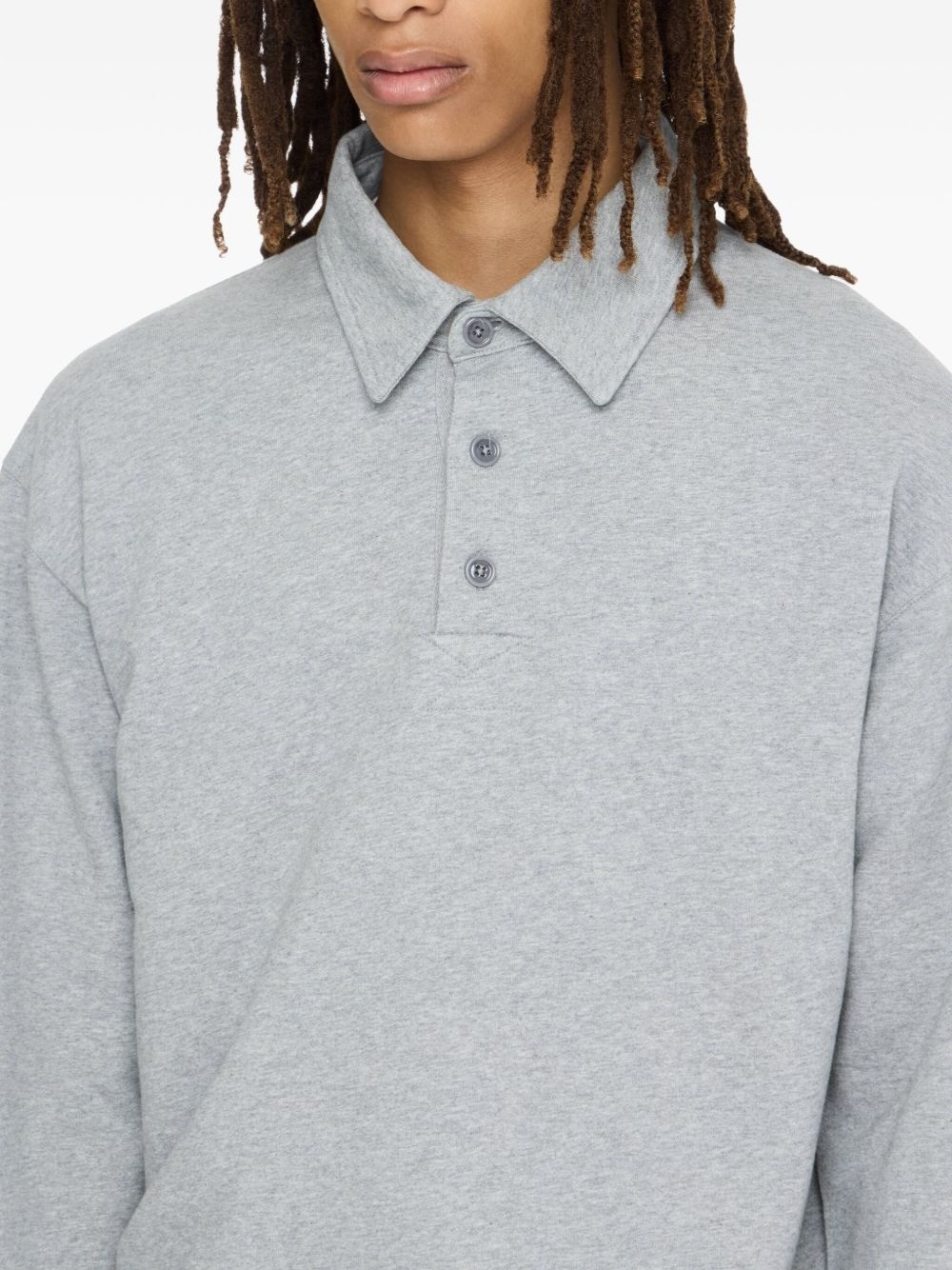 long-sleeve polo shirt - 5