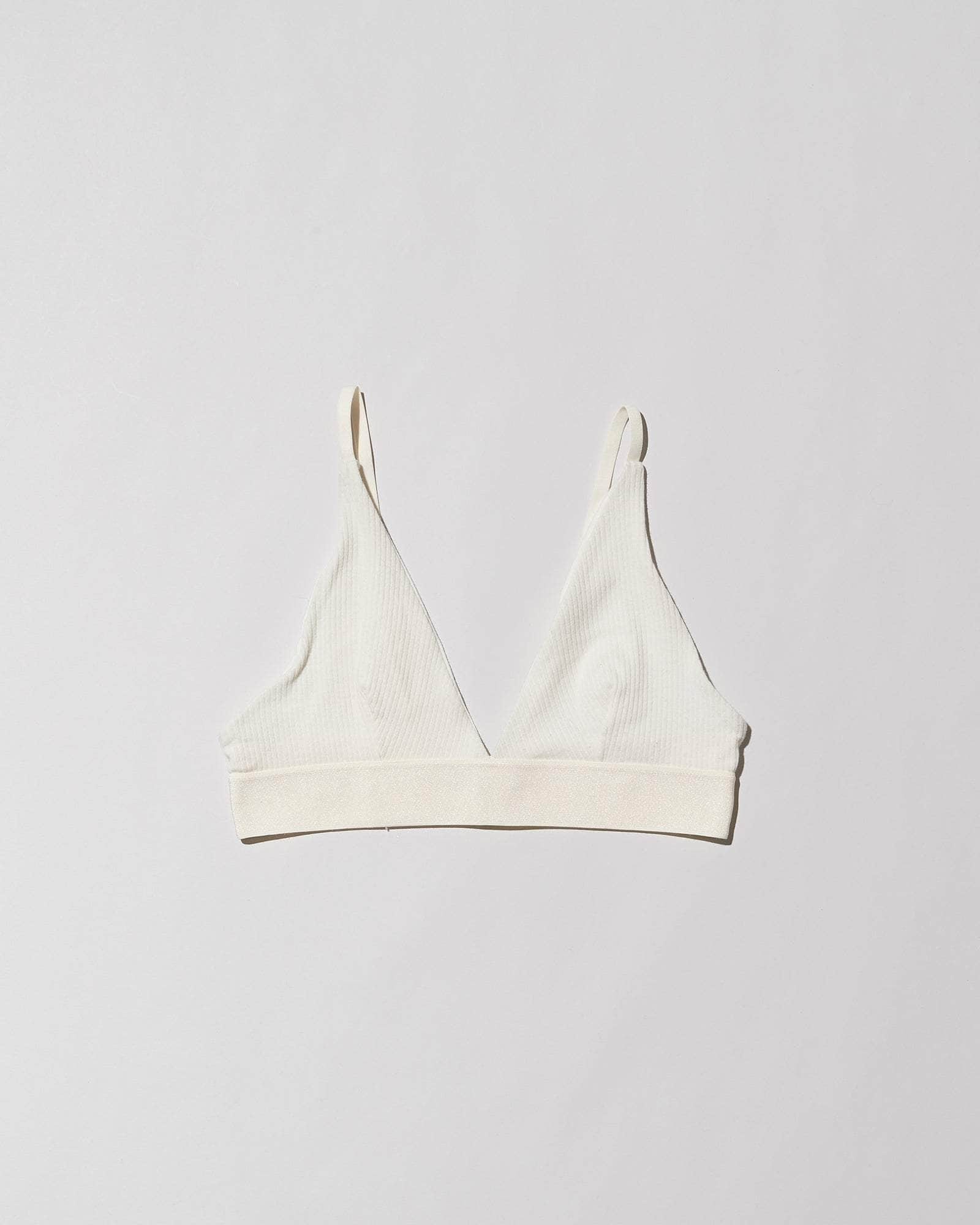 Triangle Bra - Fine Organic Cotton Rib - 5