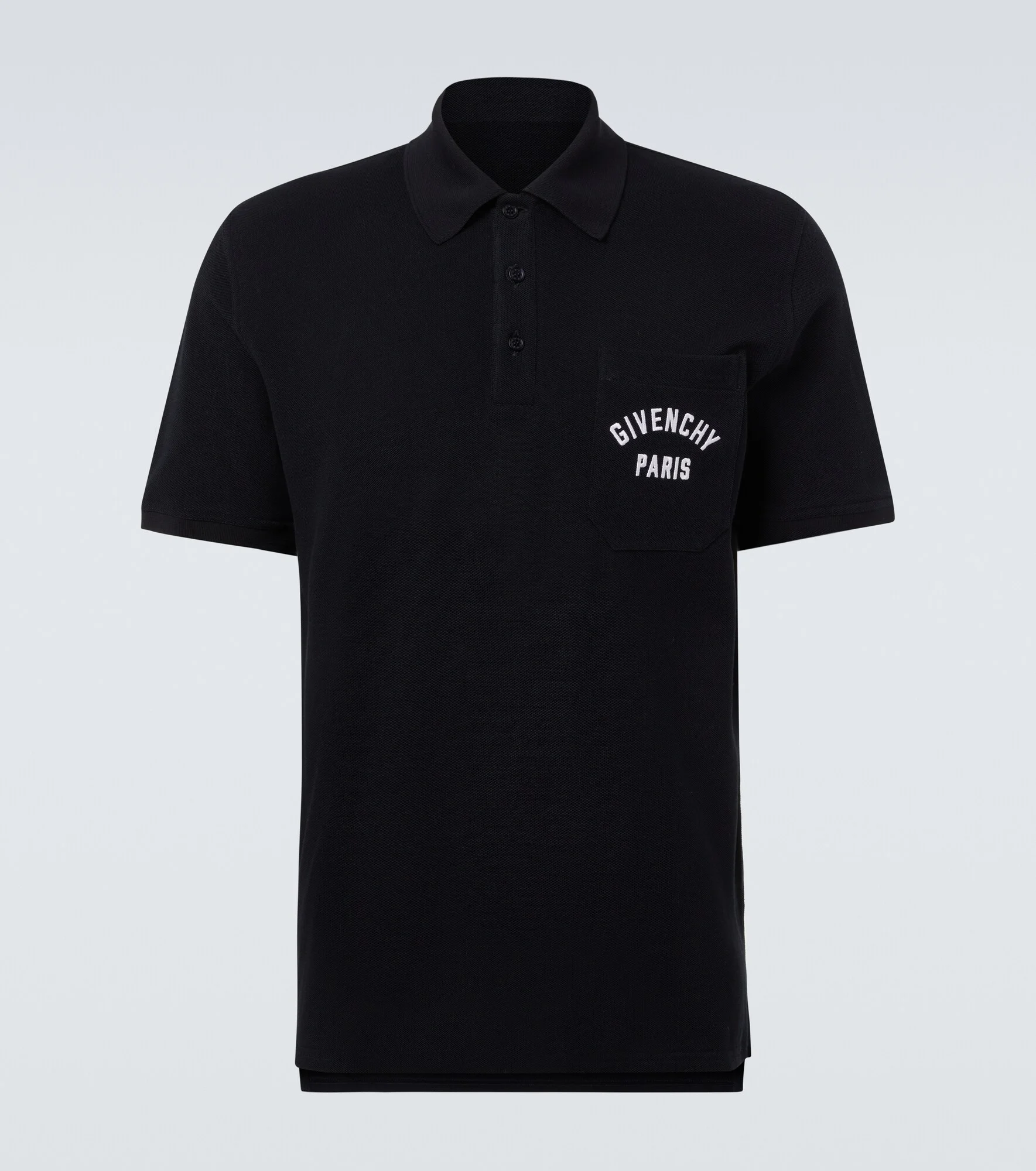 Givenchy Paris cotton piqué polo shirt - 1