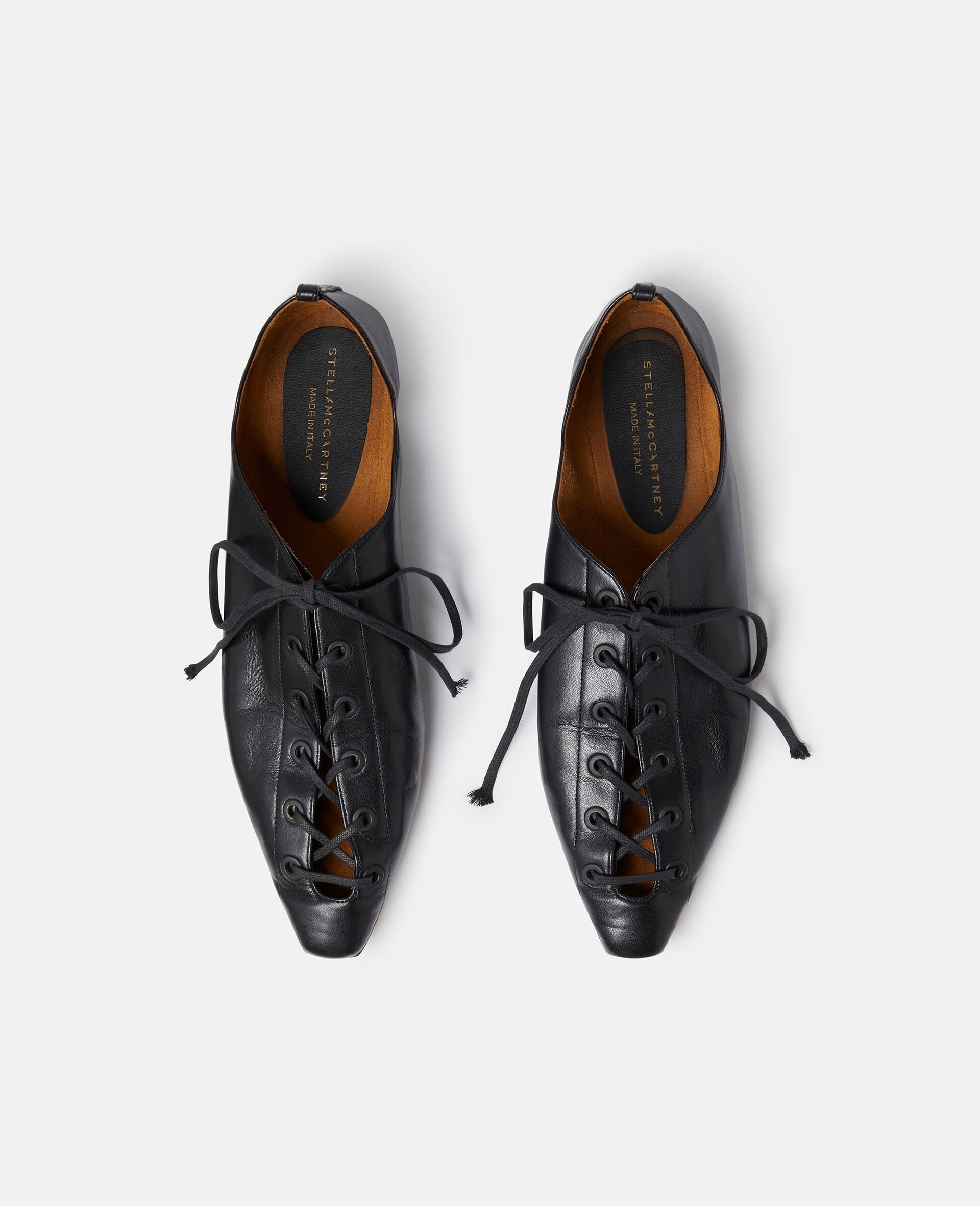 Stella McCartney Terra Laced Alter Mat Ballerina Flats