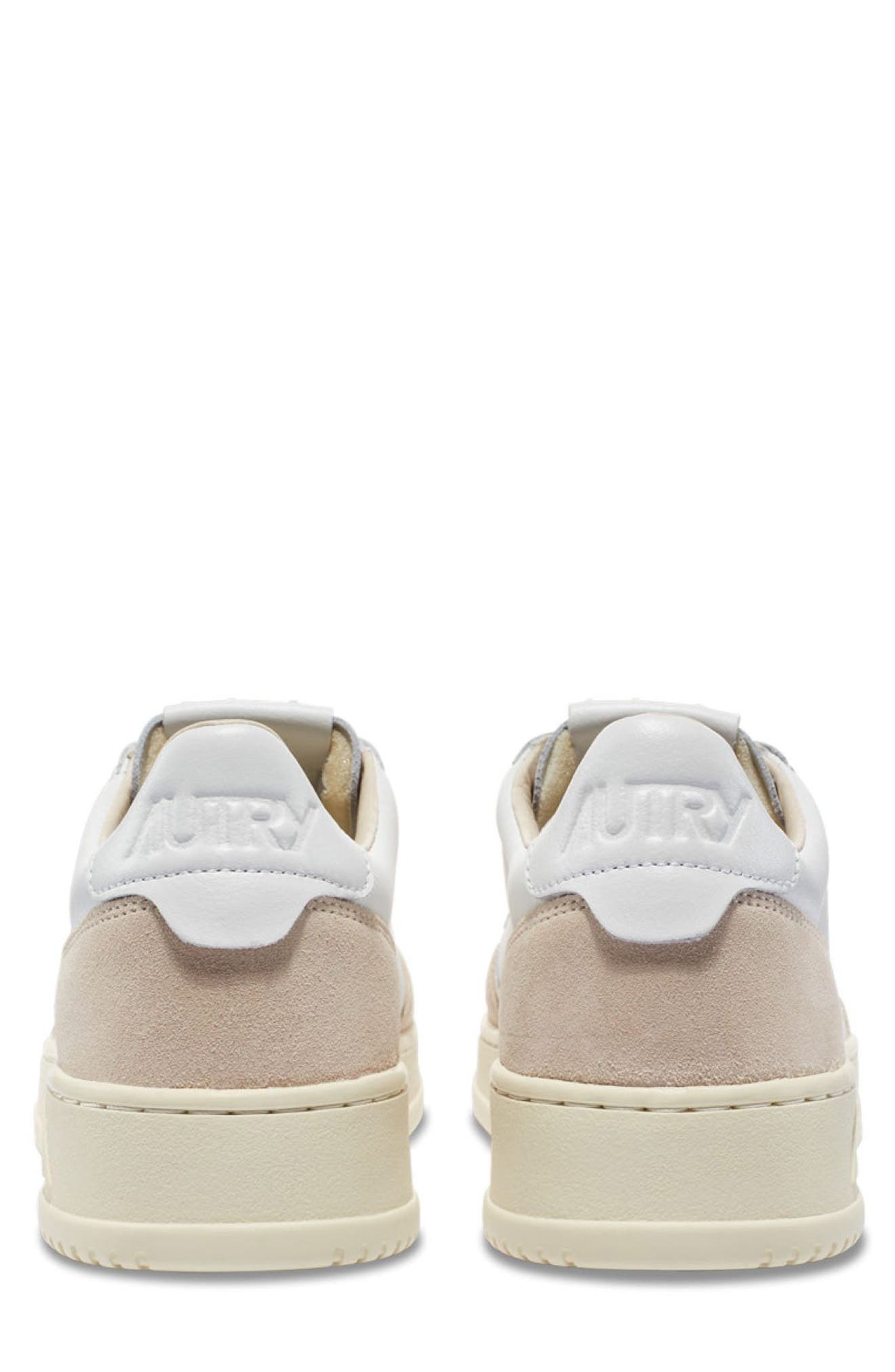 AUTRY Medalist Low Sneaker in White W/White at Nordstrom - 2