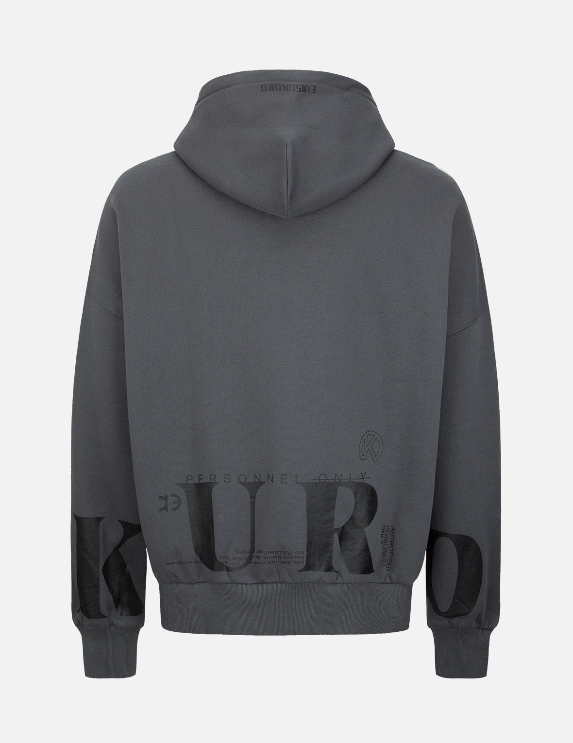 Logo Print Oversized Hoodie - 2