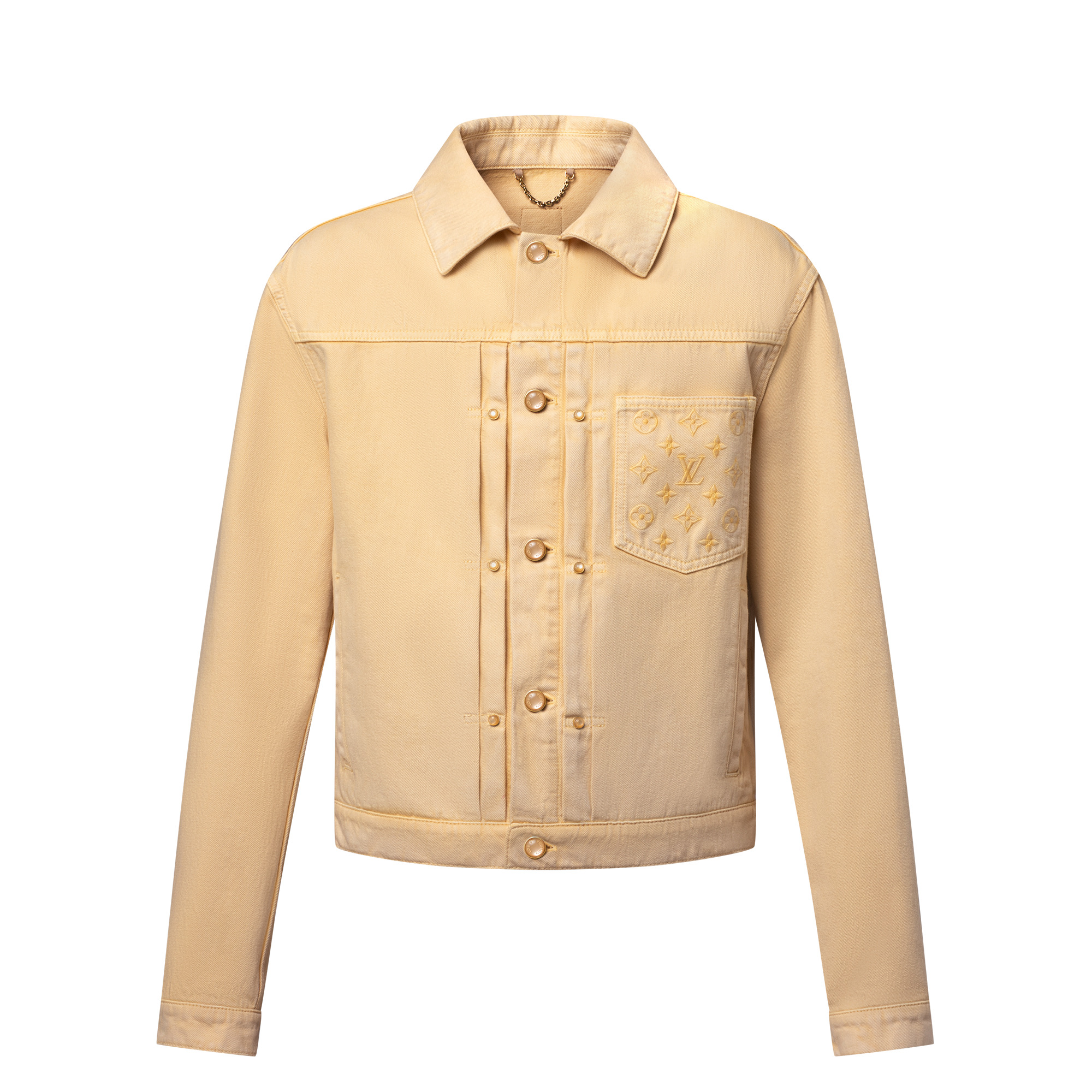Garment-Dyed Denim Type II Trucker Jacket - 1