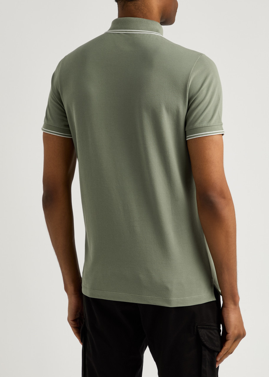 Stone Island Piqué Cotton Polo Shirt - 3