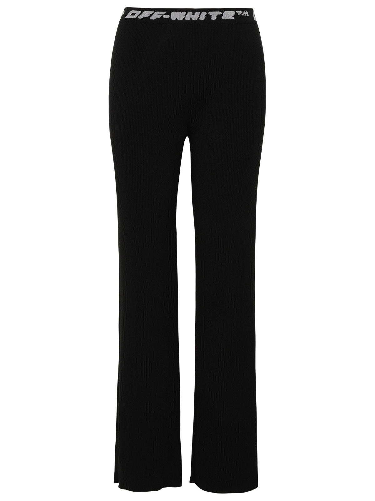 Off-White Woman Black Polyester Pants - 1