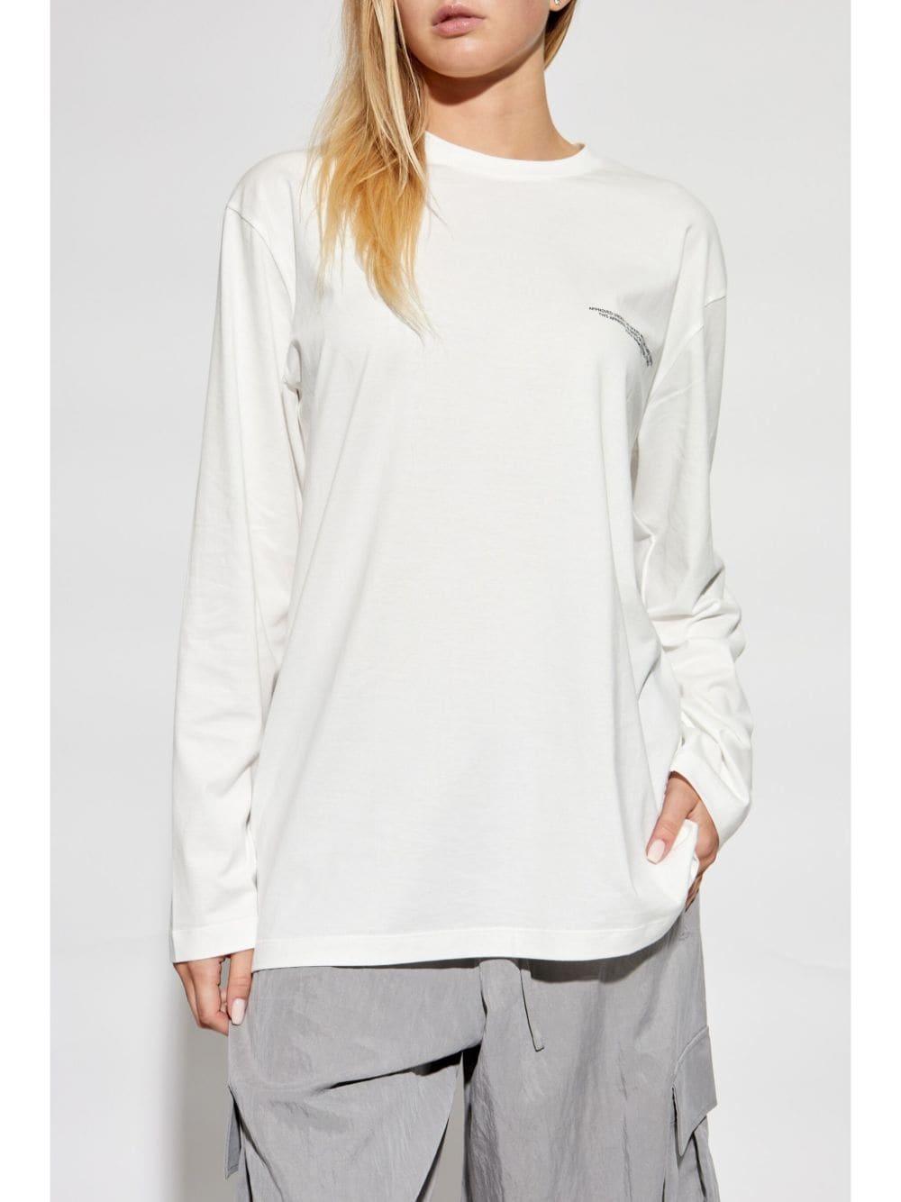 x Adidas logo-print T-shirt - 3