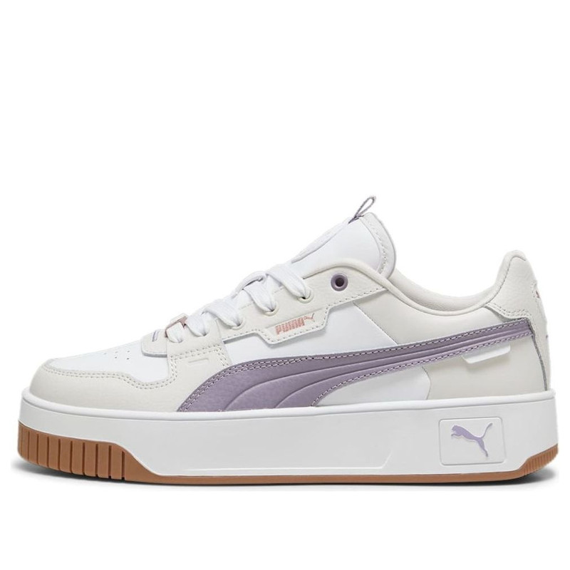 (WMNS) PUMA Carina Street Lux 'White Pale Plum Grey' 397487-06 - 1