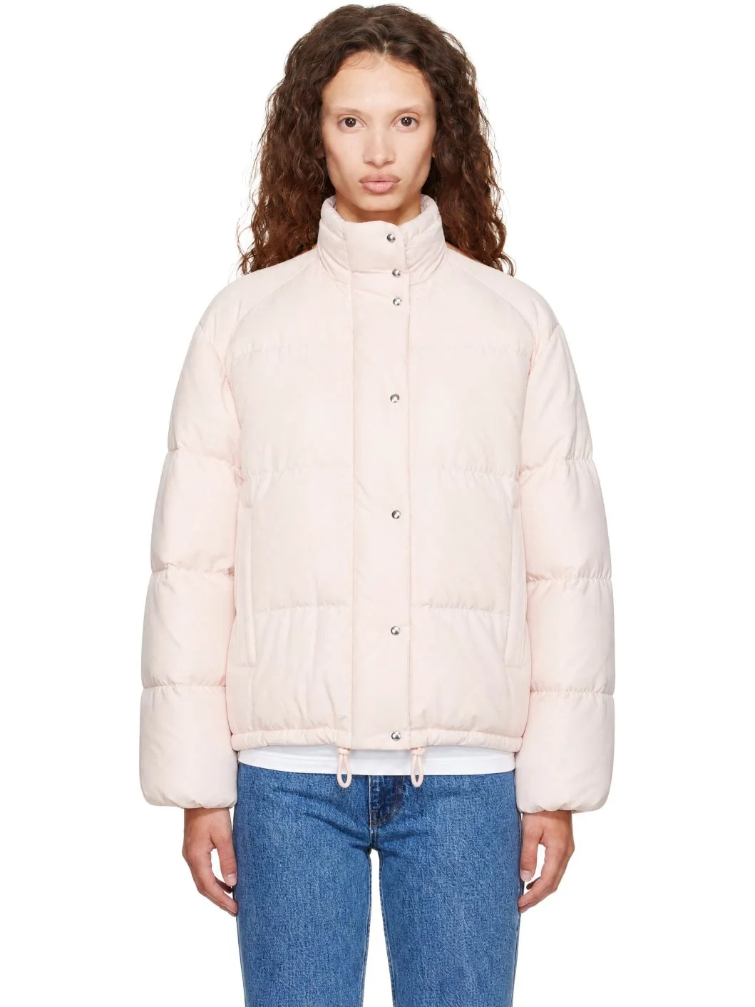 Pink Verone Down Jacket - 1