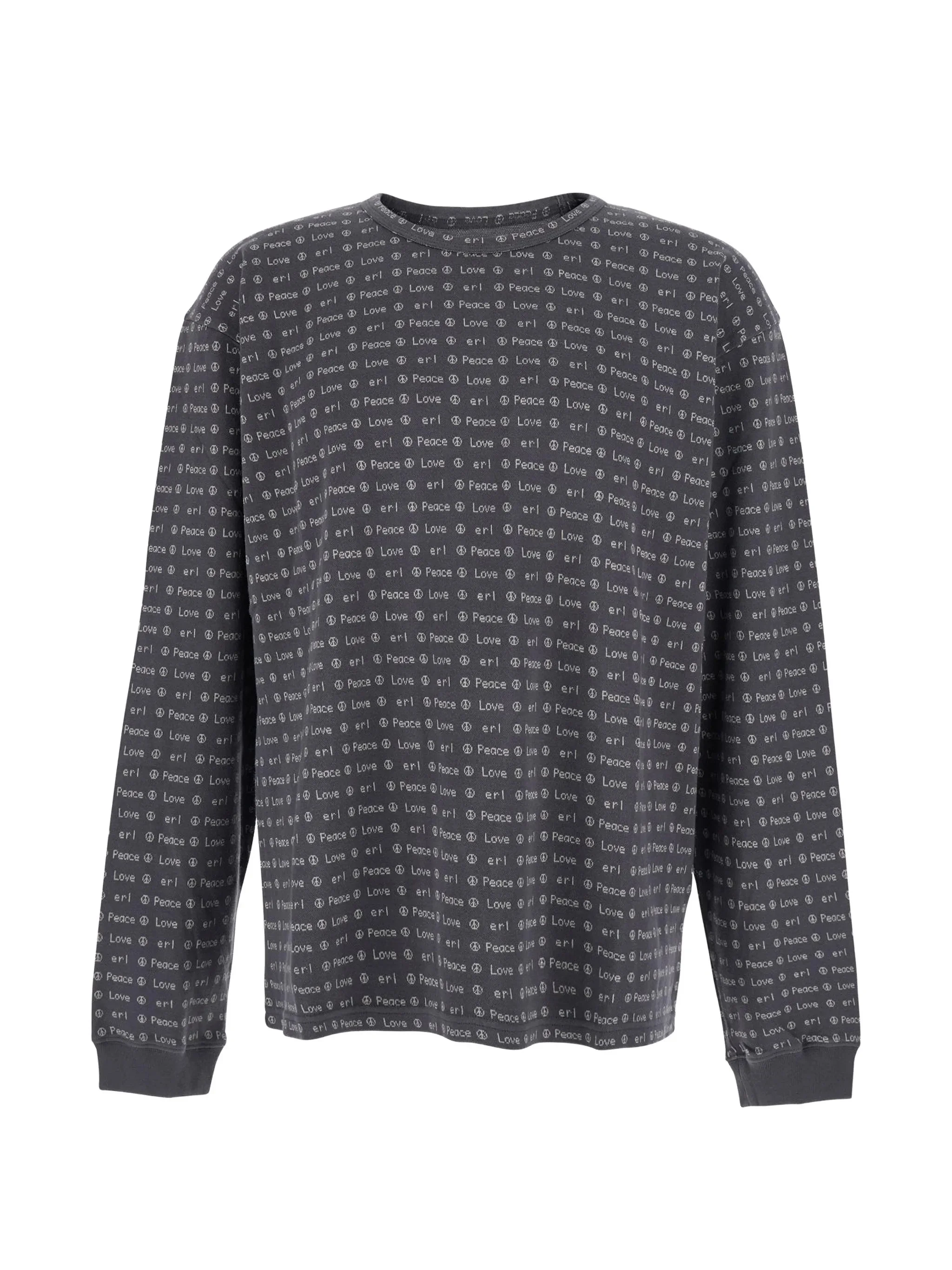 Erl Jacquard Cotton Sweatshirt - 1