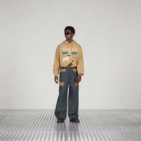 GUCCI ホワイト トレーナー Lサイズ GUCCI Cotton jersey sweatshirt | REVERSIBLE