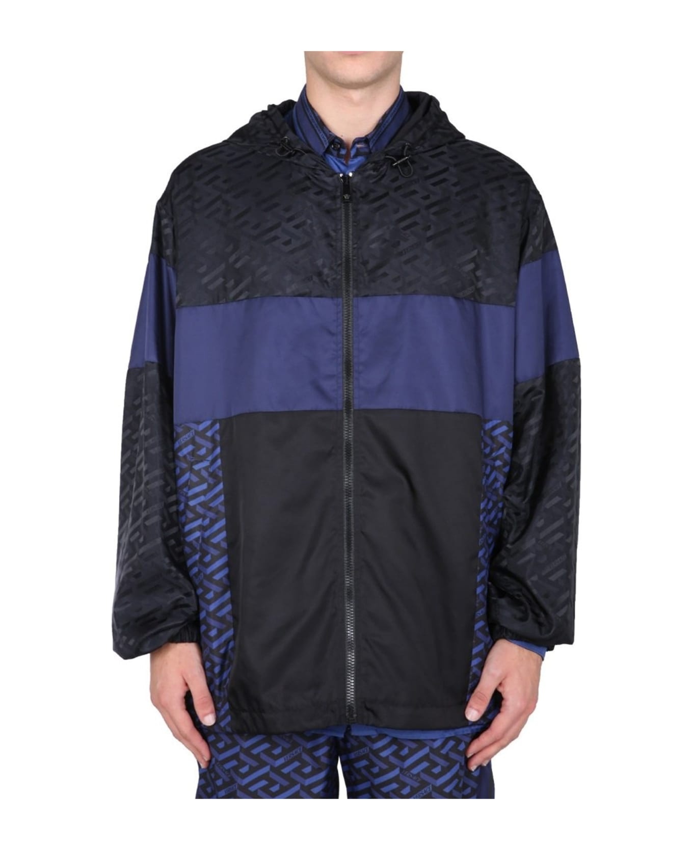 Hooded Windbreaker Jacket - 2