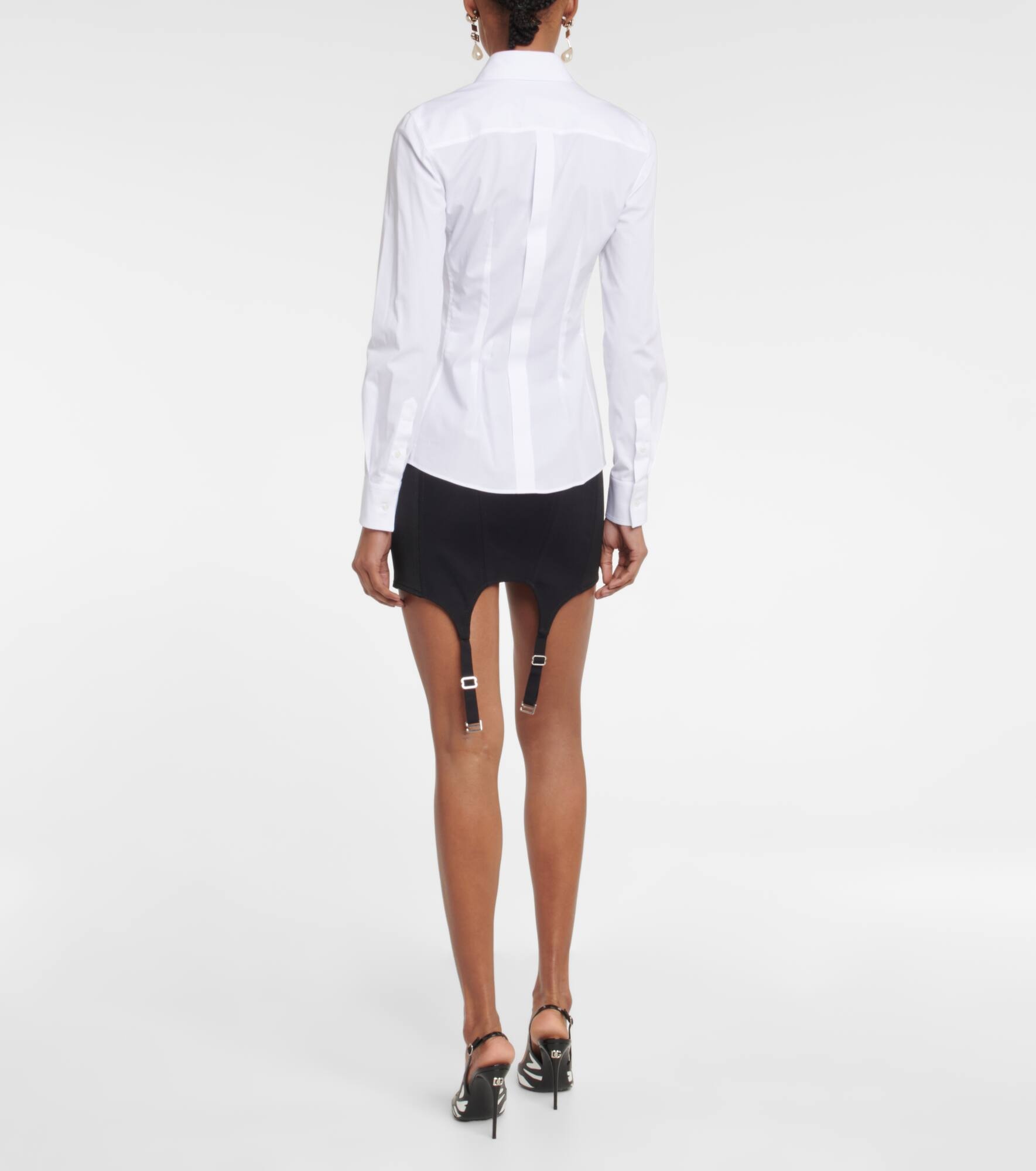 Cotton poplin shirt - 3