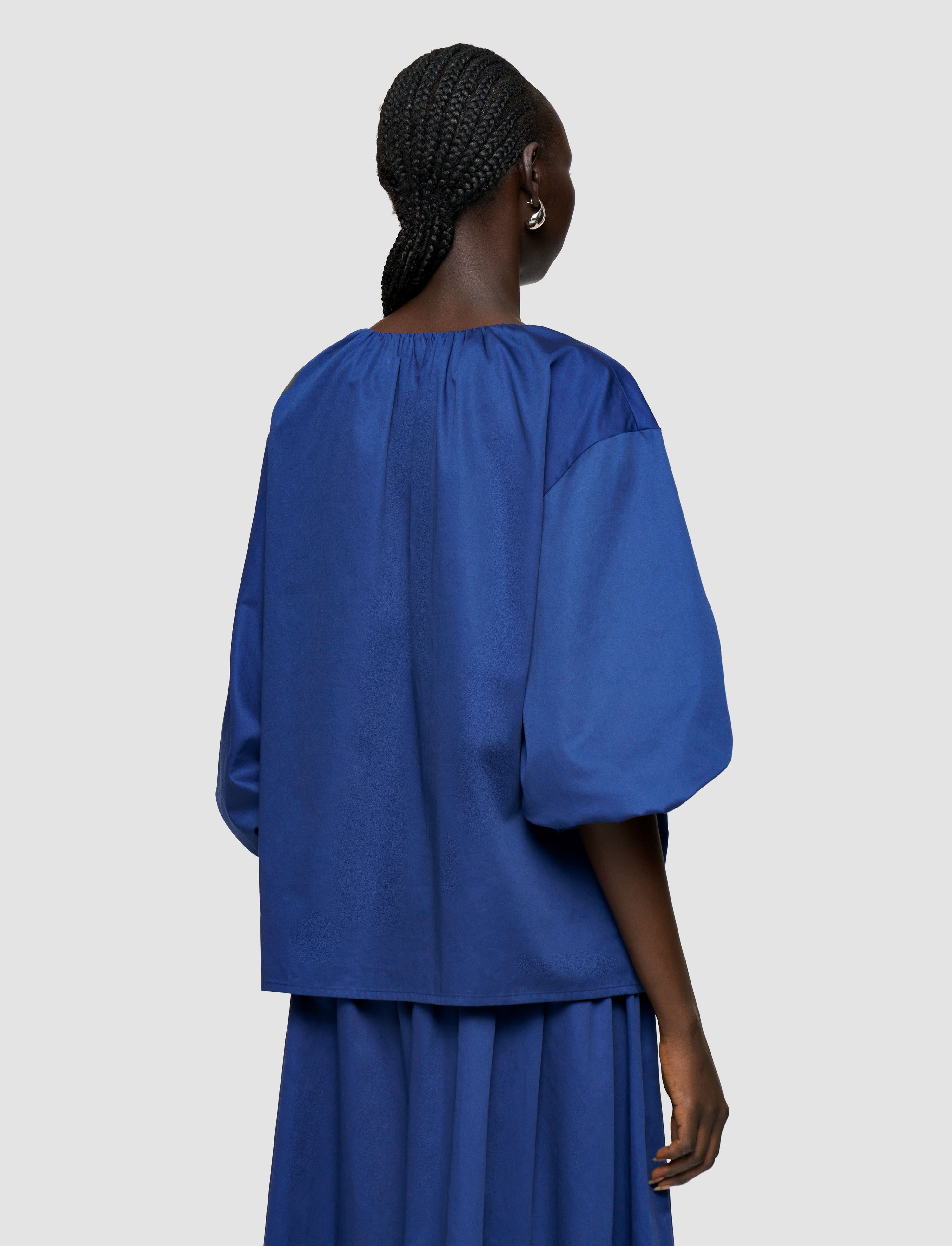 Godin Cotton Sateen Blouse - 4