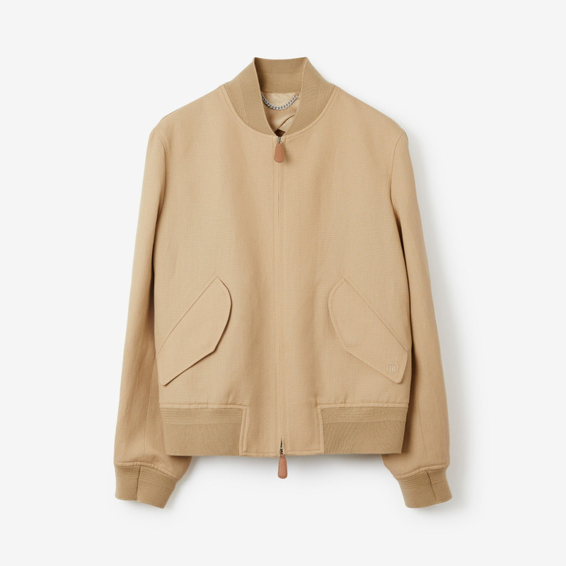 Wool Ramie Harrington Jacket 1