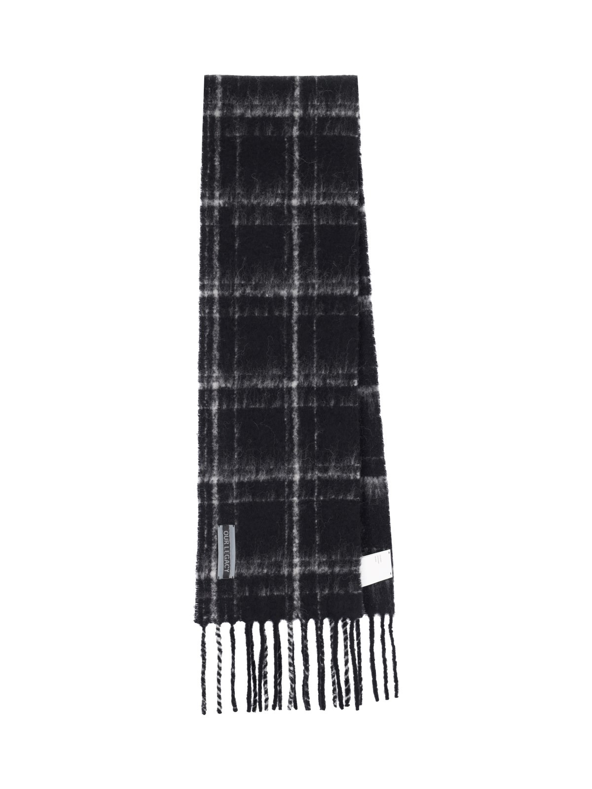 'ESTATE' CHECK SCARF - 1