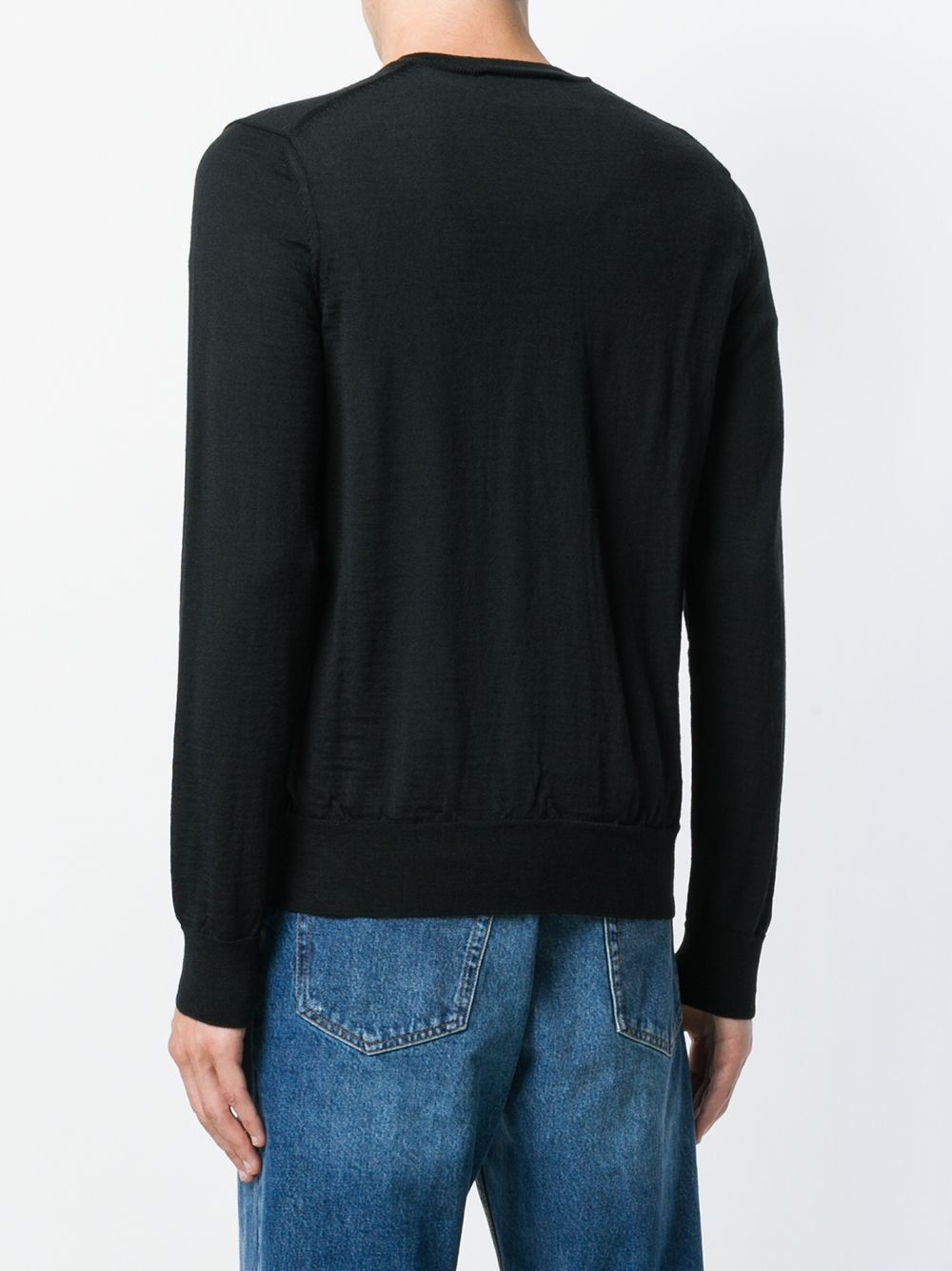 V neck sweatshirt - 4