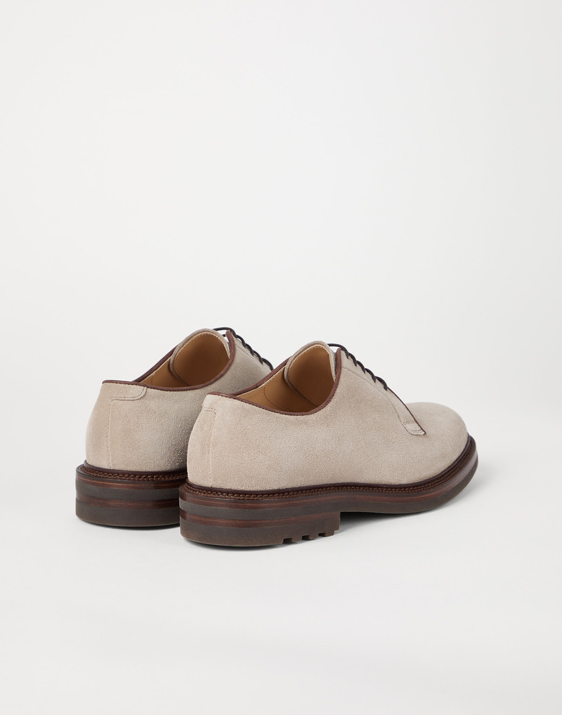 Brunello Cucinelli Suede Derbys outlook