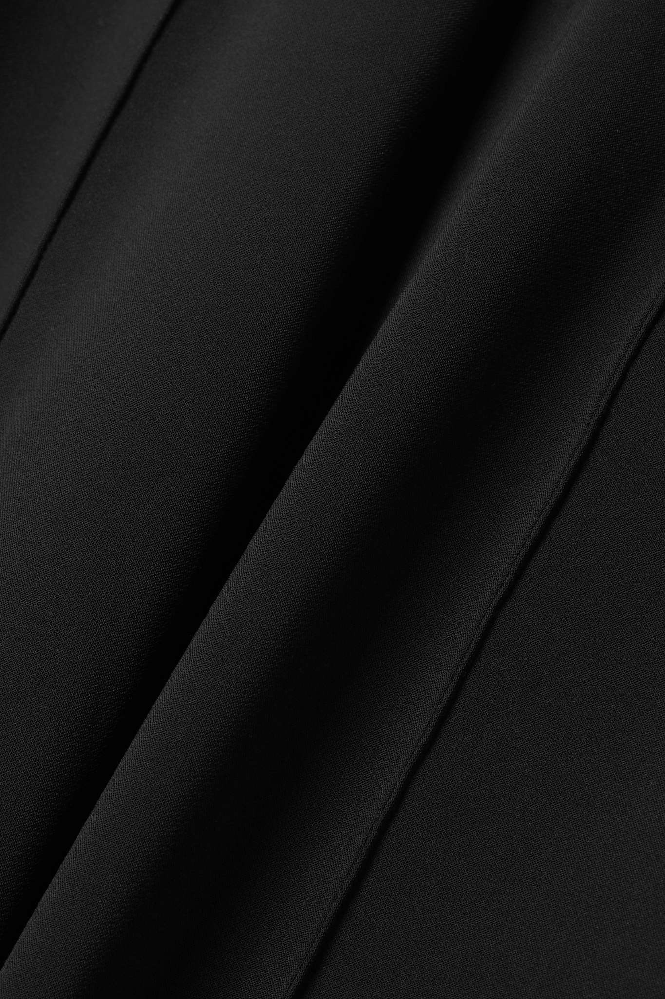 Cropped stretch-crepe straight-leg pants - 4