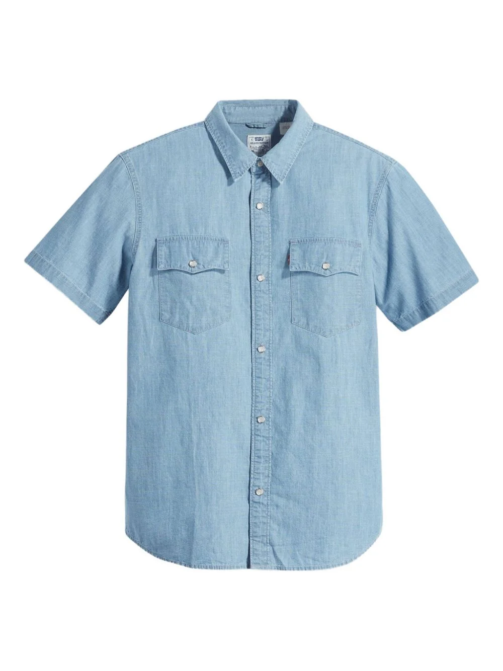 button short-sleeve shirt - 1