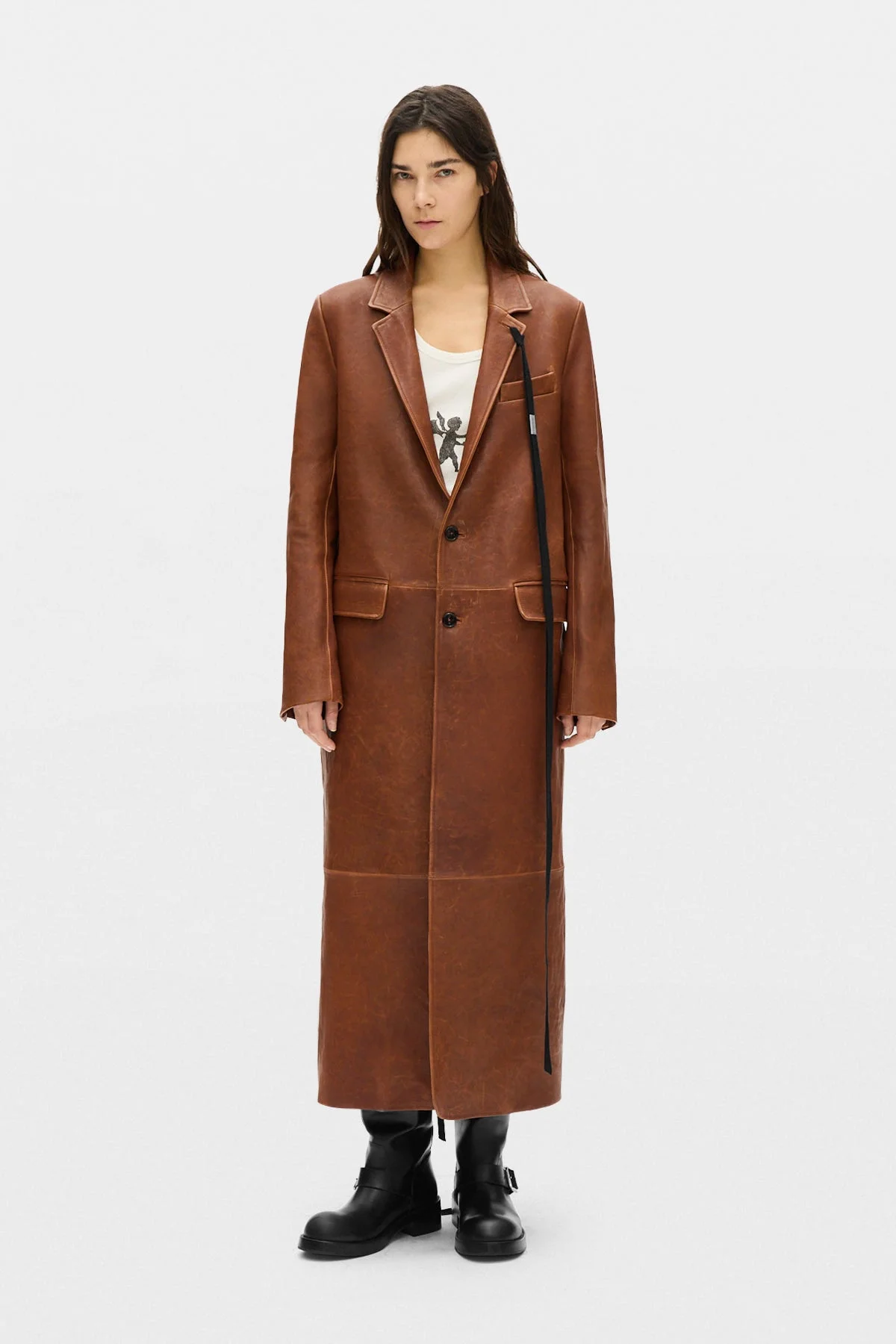 Virva Straight Tailored Coat - 1