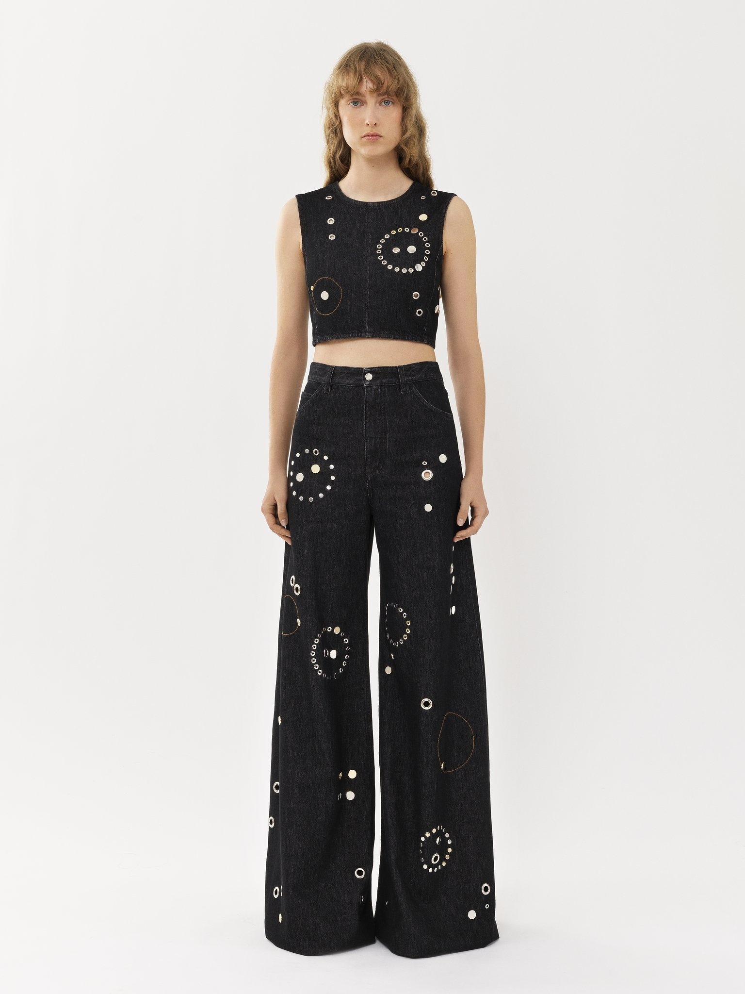 EMBELLISHED RAVE JEANS - 2