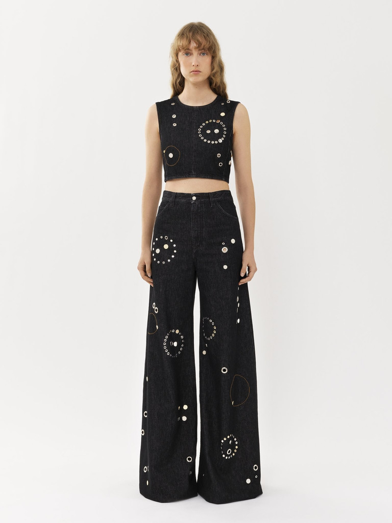 Chloé EMBELLISHED RAVE JEANS outlook