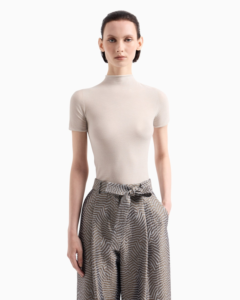 GIORGIO ARMANI COTTON BLEND JUMPER outlook