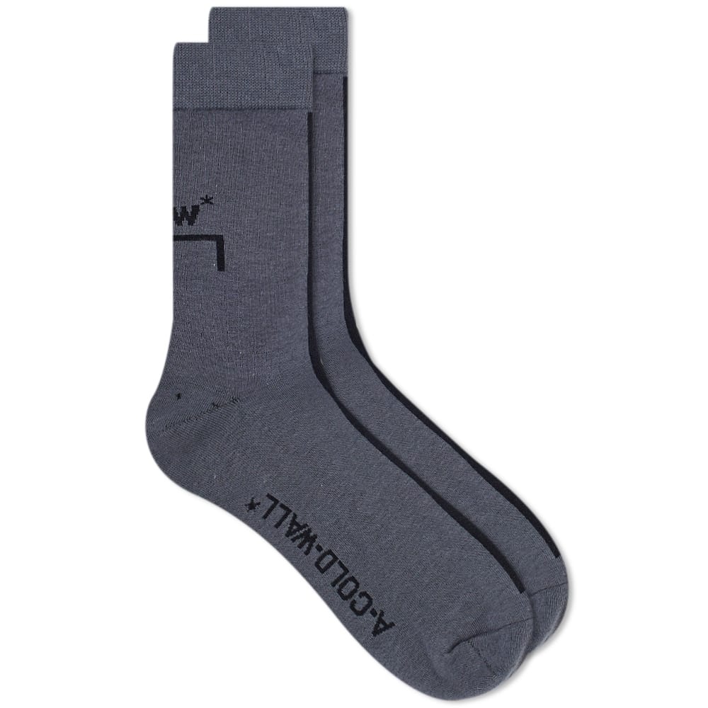 A-COLD-WALL* Block Logo Sock - 1