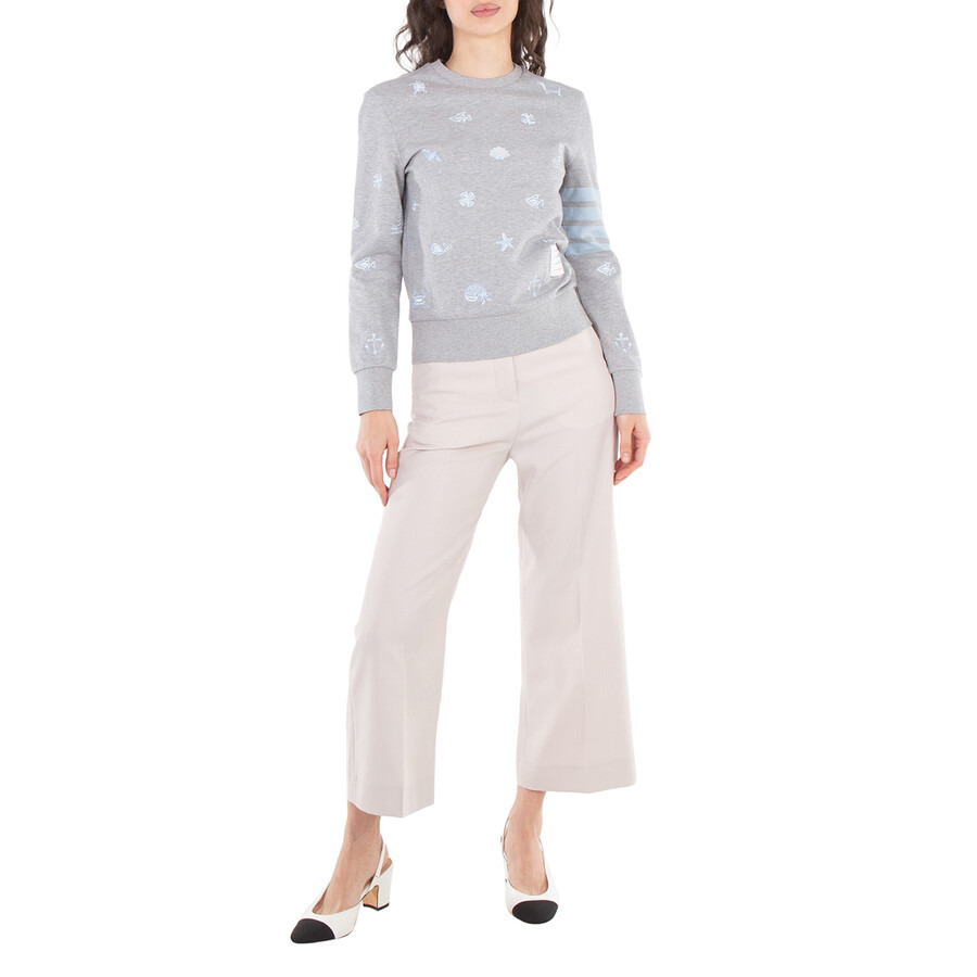 Thom Browne 4-Bar Nautical Cotton Sweatshirt - 4