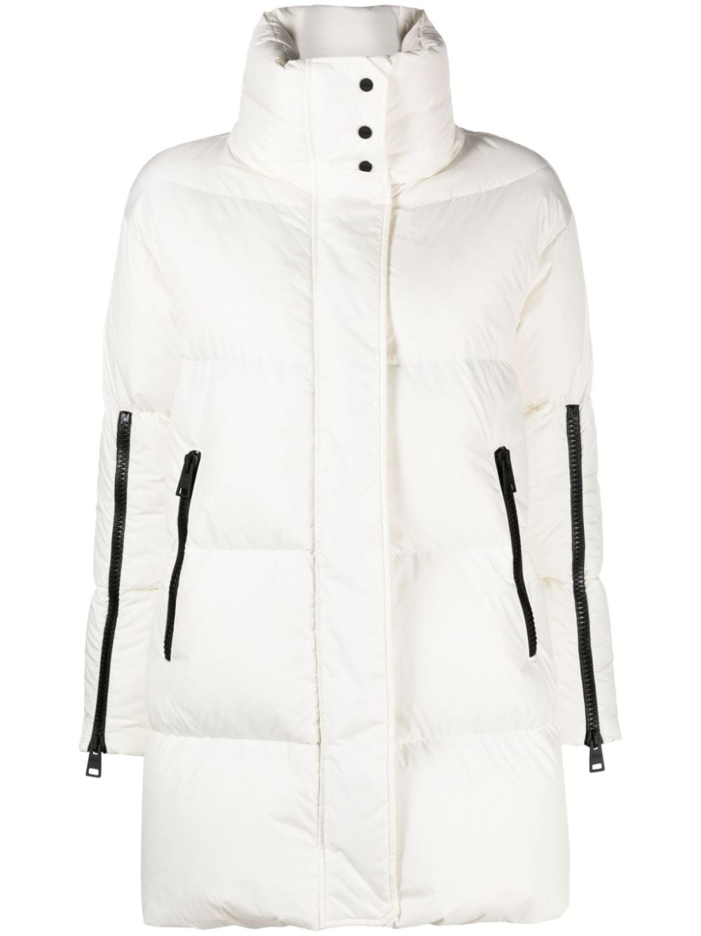 quilted padded jacket - 1