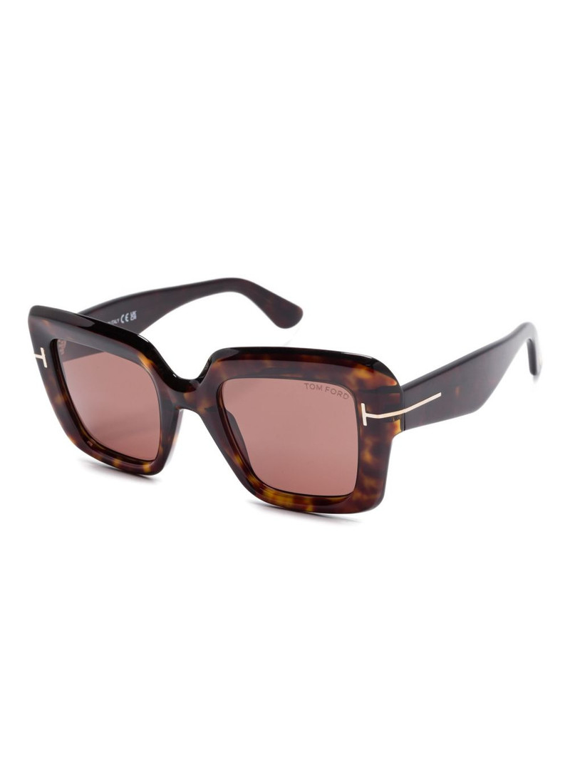 TOM FORD Esme tortoiseshell sunglasses outlook