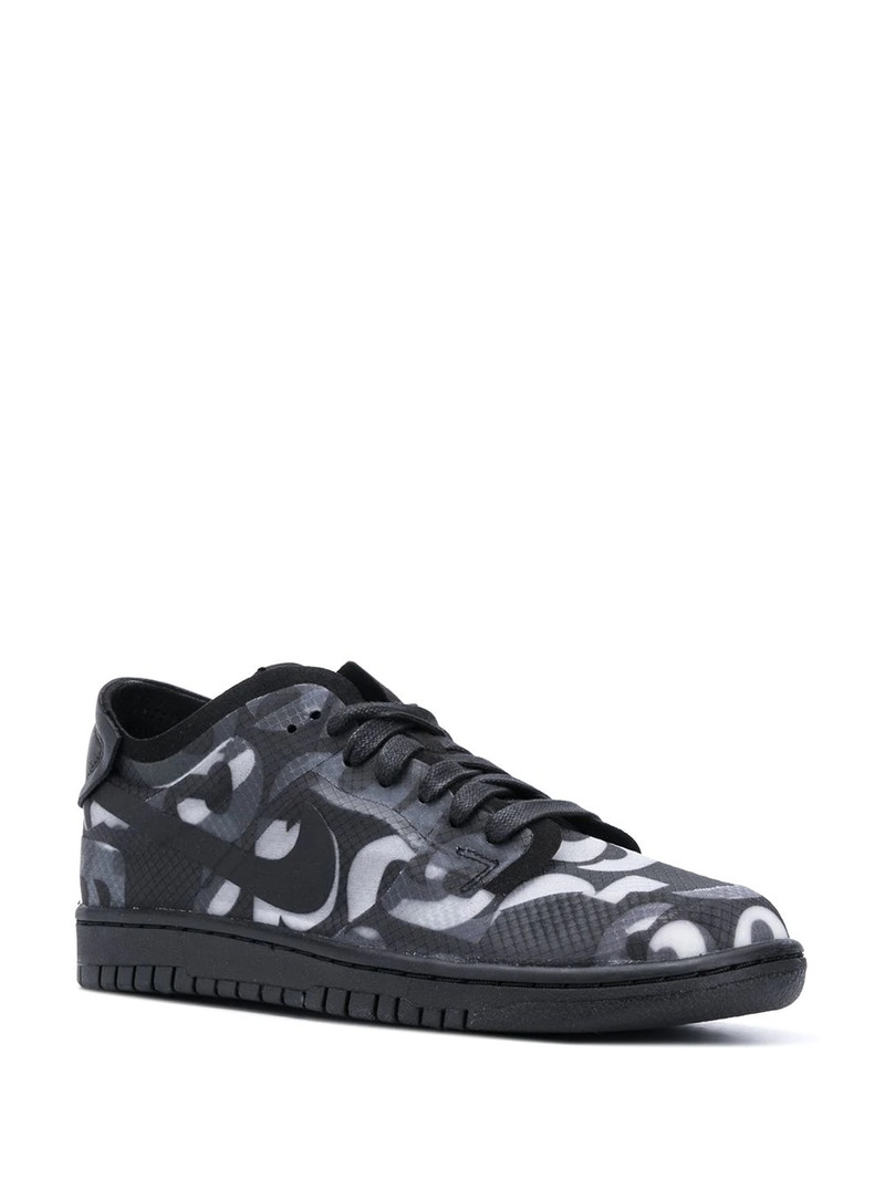 Nike x Comme des Garçons Dunk Monogram sneakers outlook