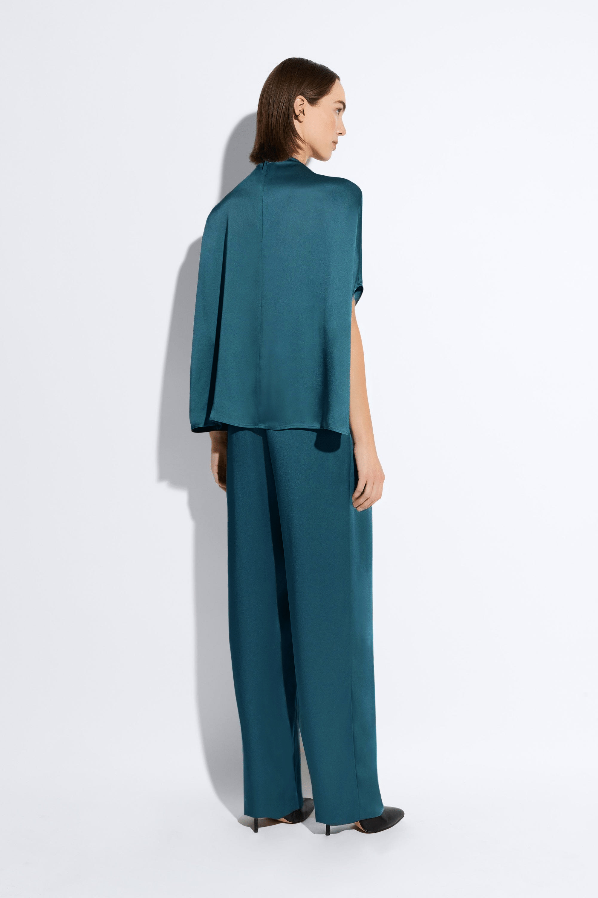 Satin Cape Tee - 3