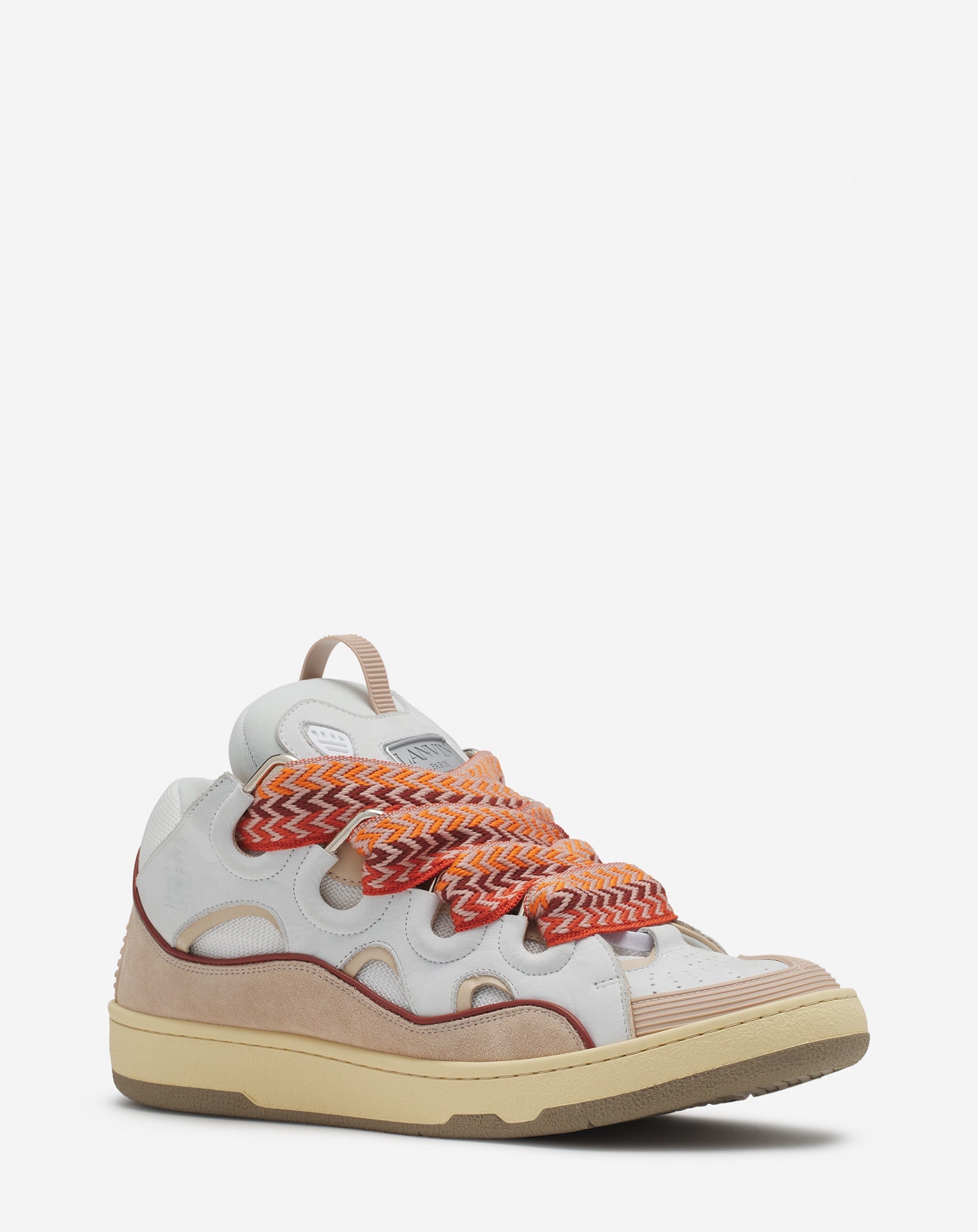 CURB LEATHER SNEAKERS - 2