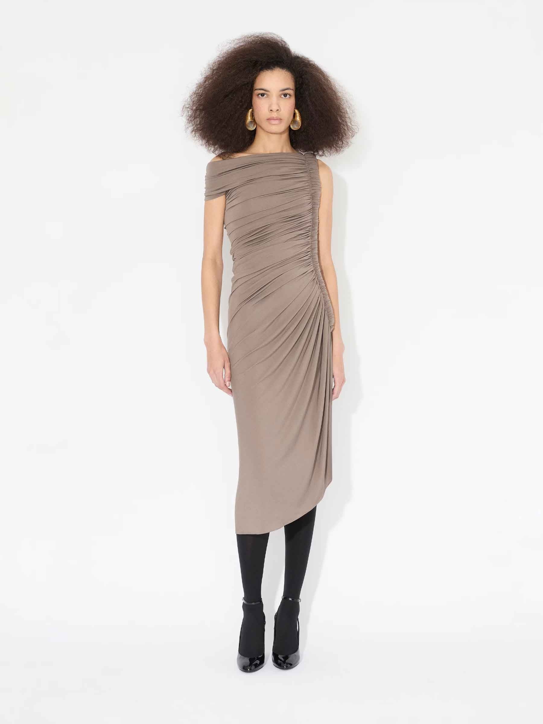 ワンピース ALAIA DRAPED KNIT DRESS Alaïa DRAPED KNIT DRESS | santaeulalia | REVERSIBLE