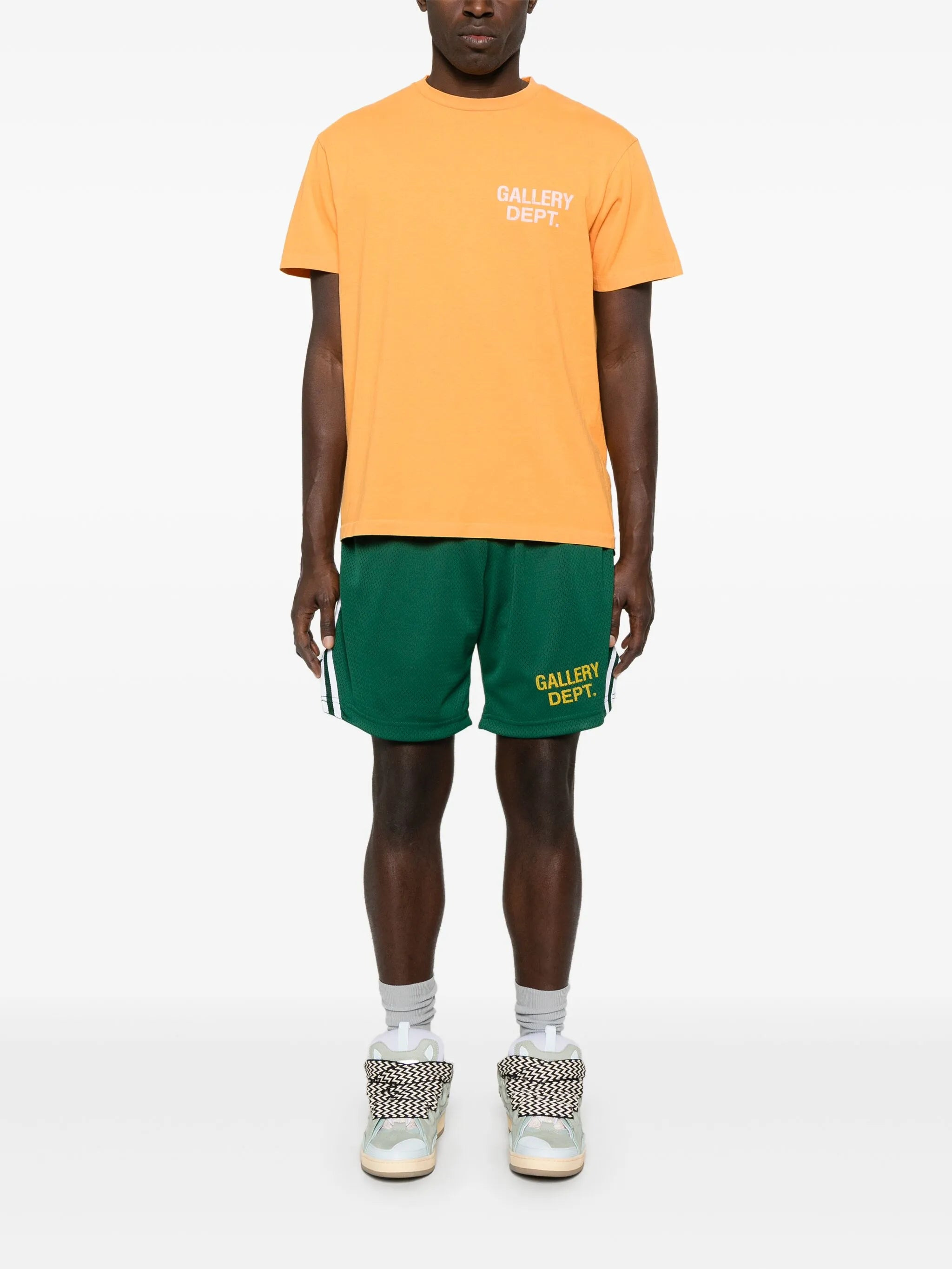 Gallery Dept. Logo-print Track Shorts - 4