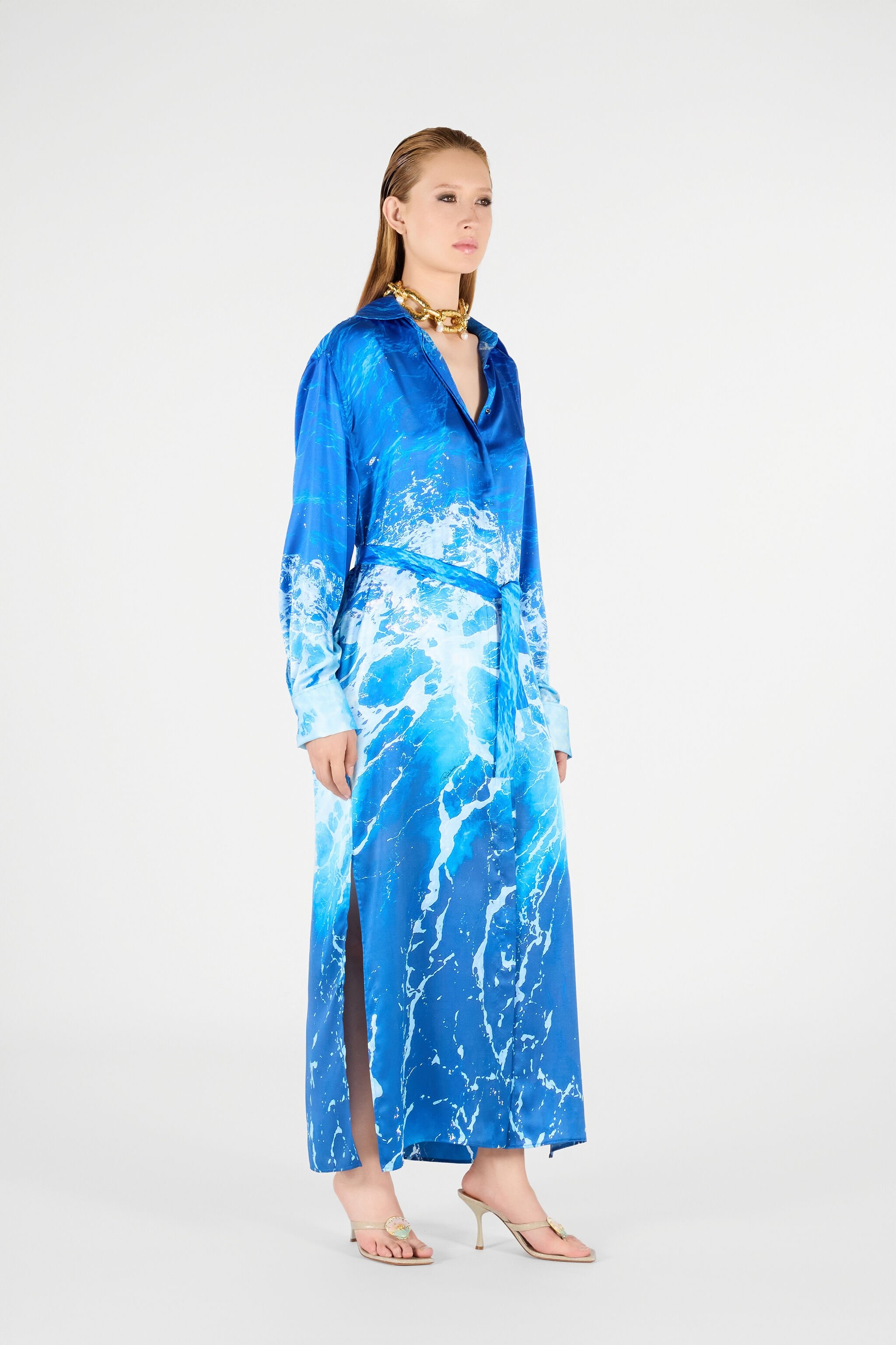 Stretto di Messina Print Dress - 3