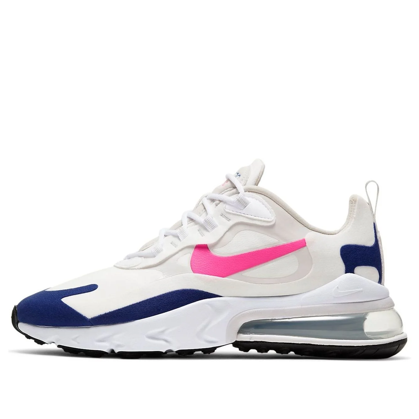 (WMNS) Nike Air Max 270 React 'White Pink Blue' CU7833-101 - 1