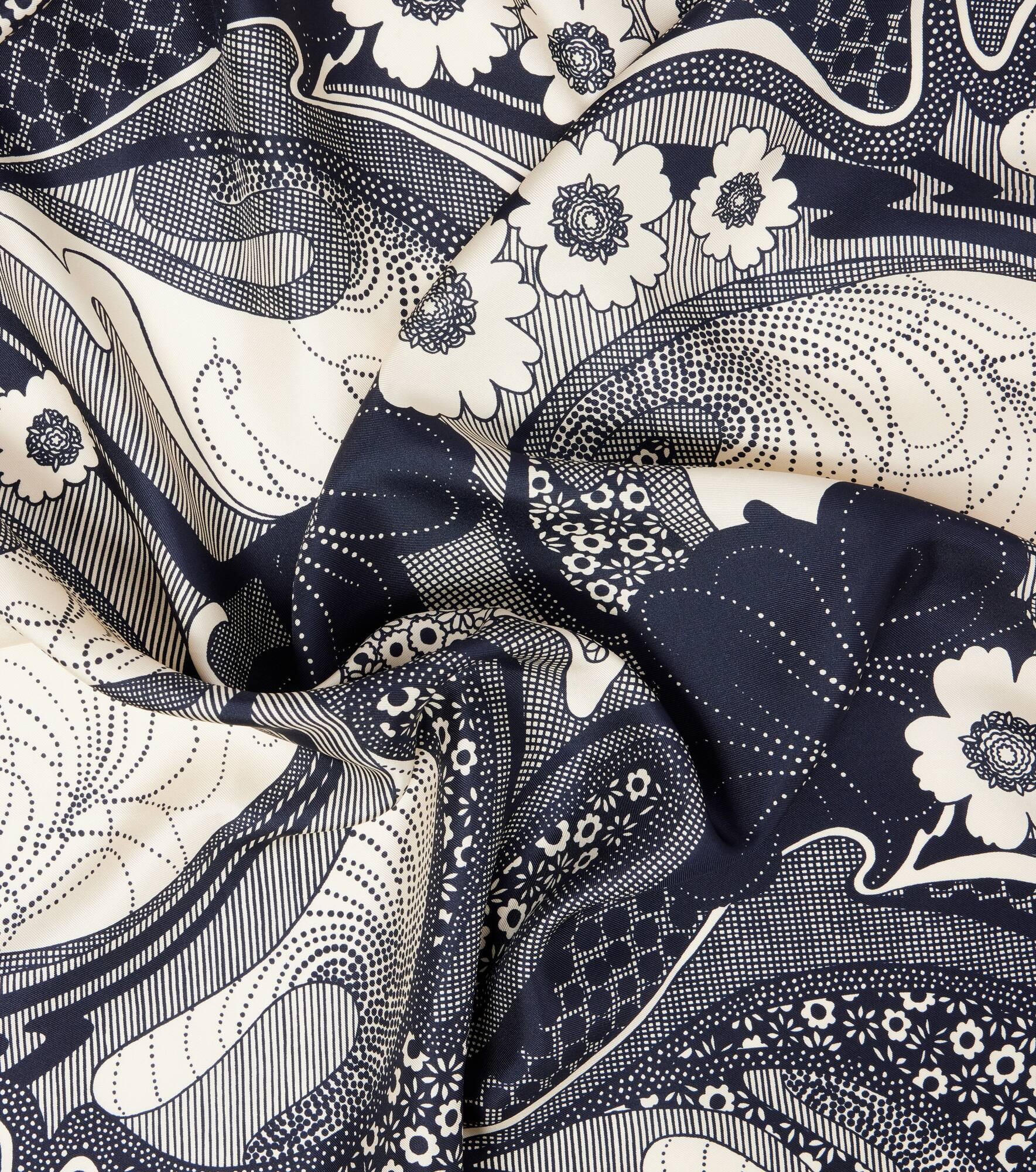 Mickey printed silk scarf - 3