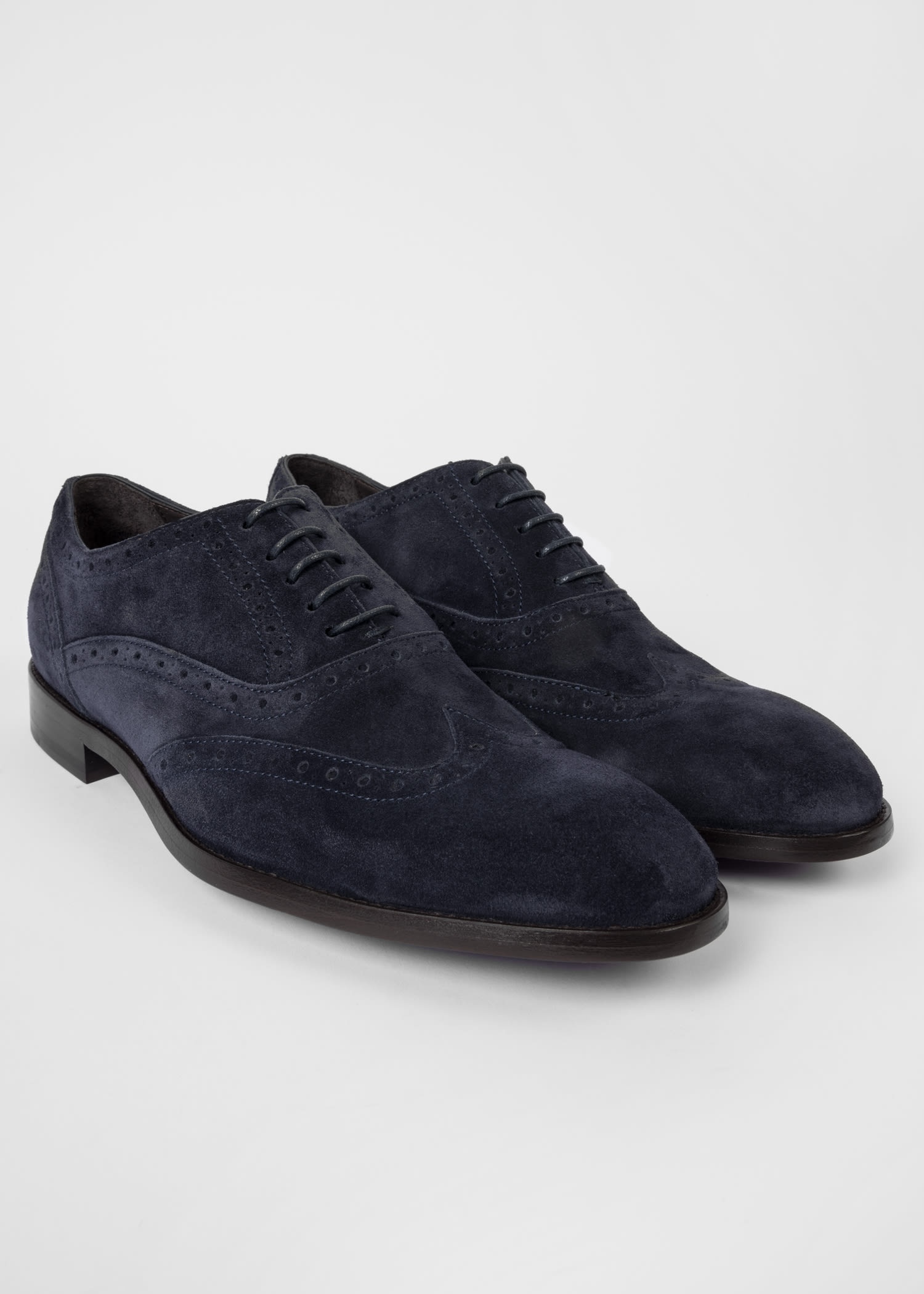 Suede 'Galileo' Brogues - 5