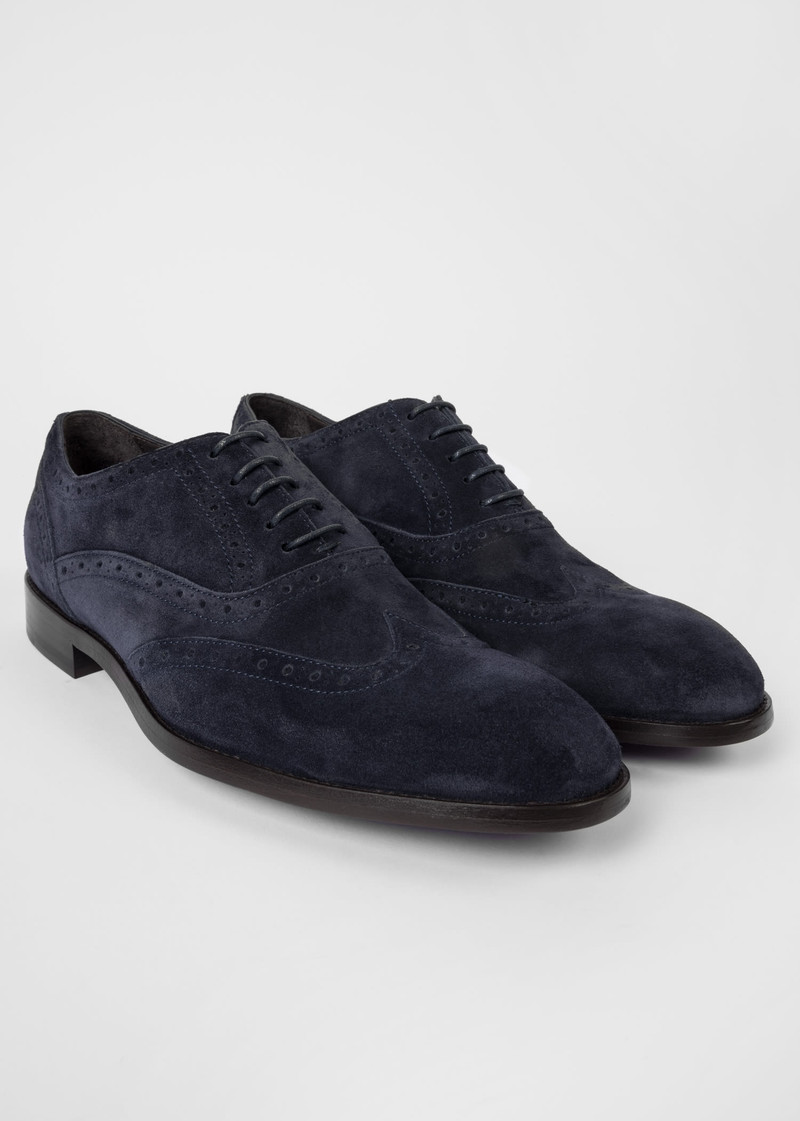 Suede 'Galileo' Brogues 5