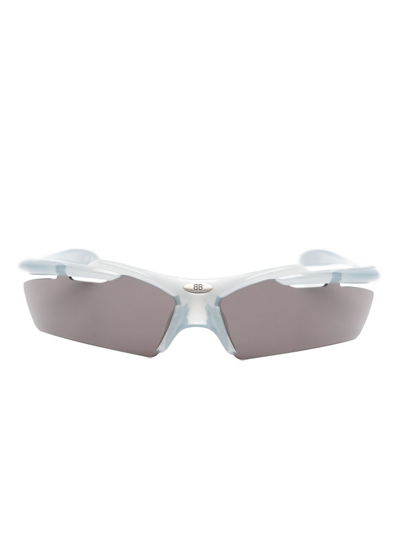 logo-motif rectangle sunglasses 1