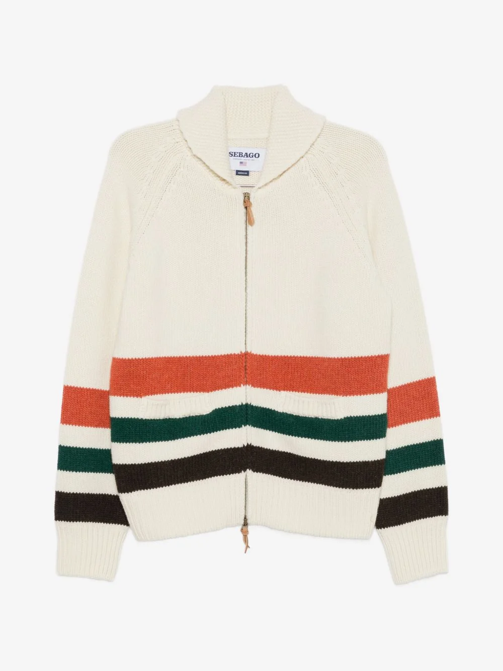 Dyer Bay zip-up cardigan - 1
