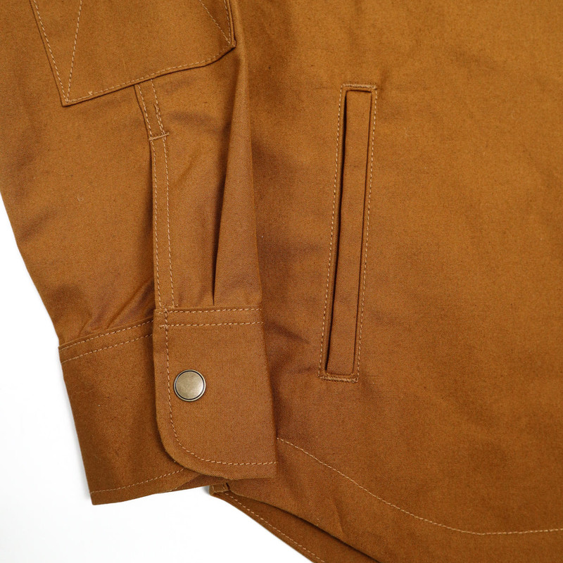 Patrol Shirt Gold Dry Wax Canvas 5