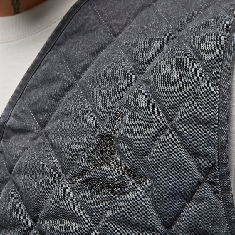 Jordan Air Jordan Flight Heritage Vest 'Grey' DV7565-010 outlook