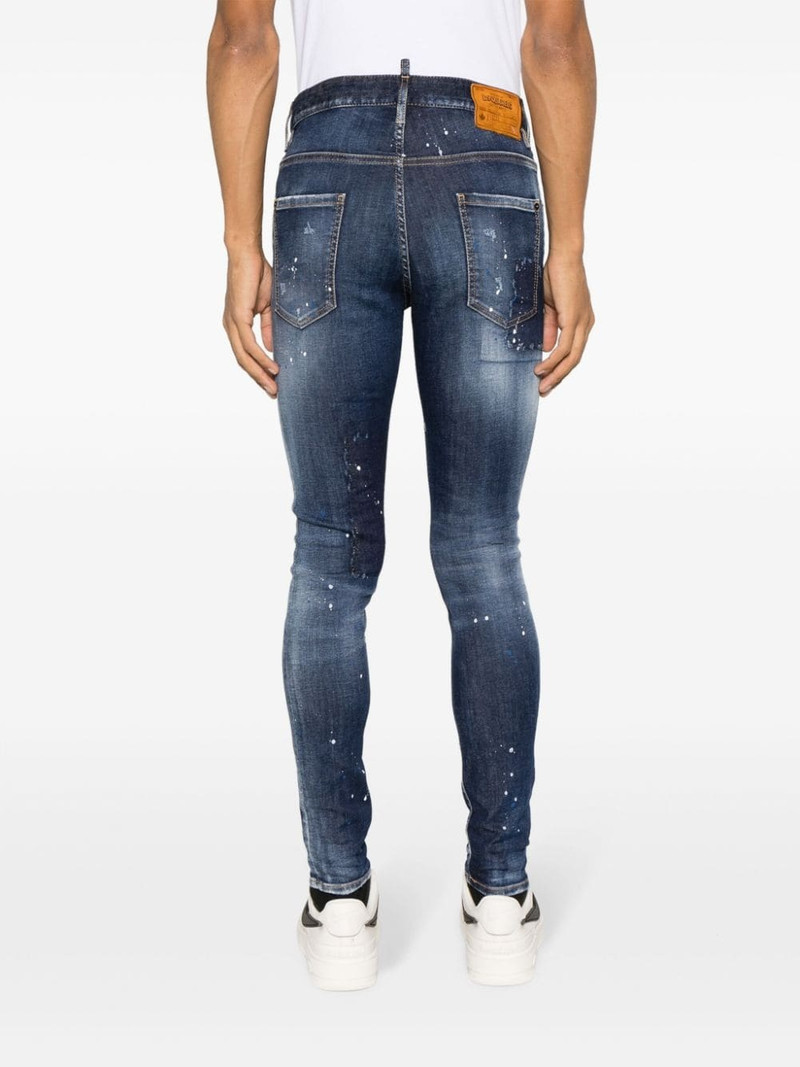 distressed-effect slim-cut jeans 4