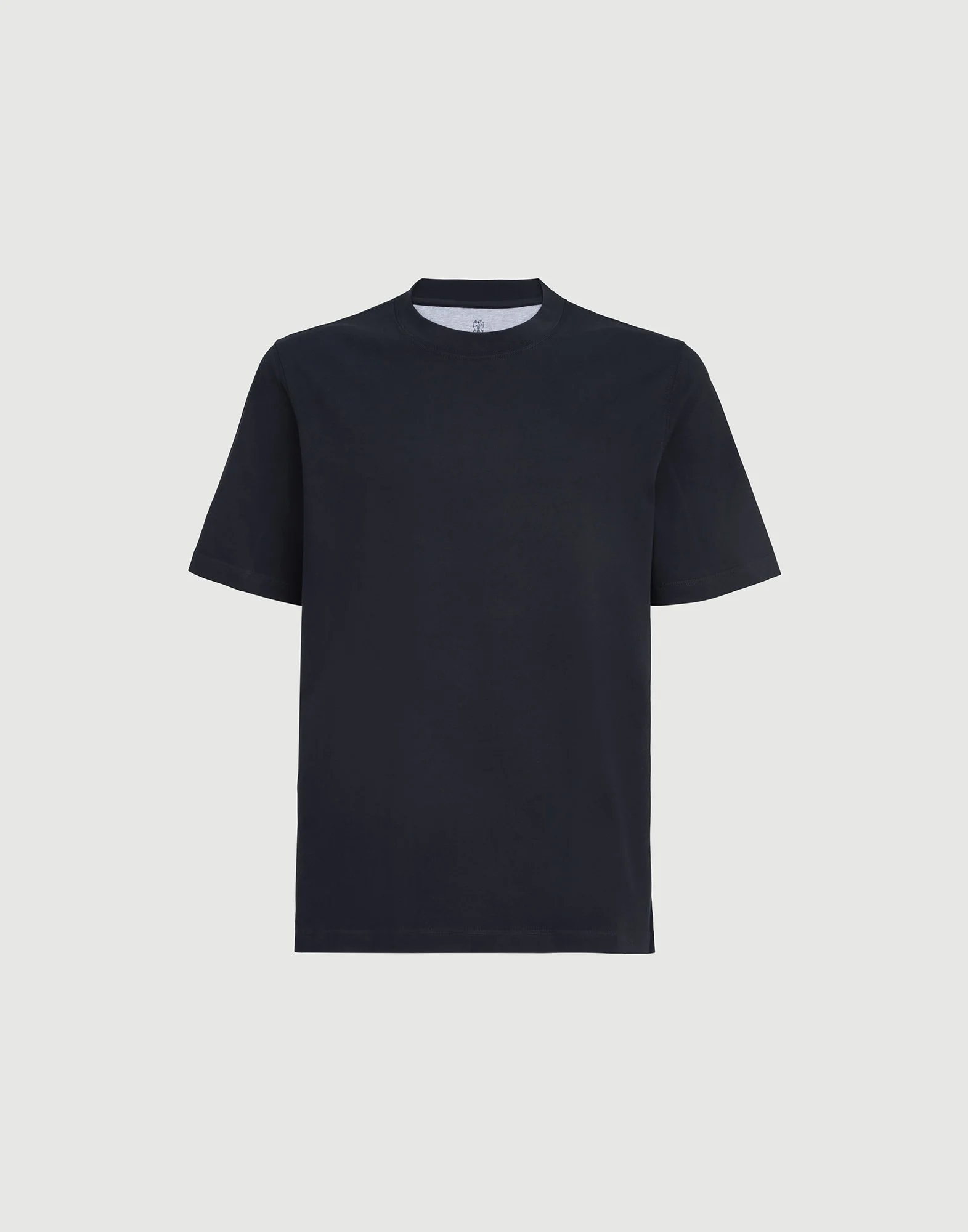 Cotton jersey V-neck T-shirt - 1