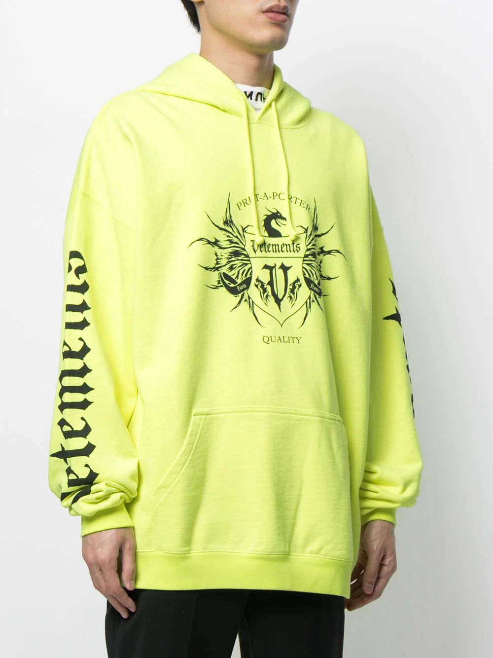 Moletom com capuz e estampa de logo - 4