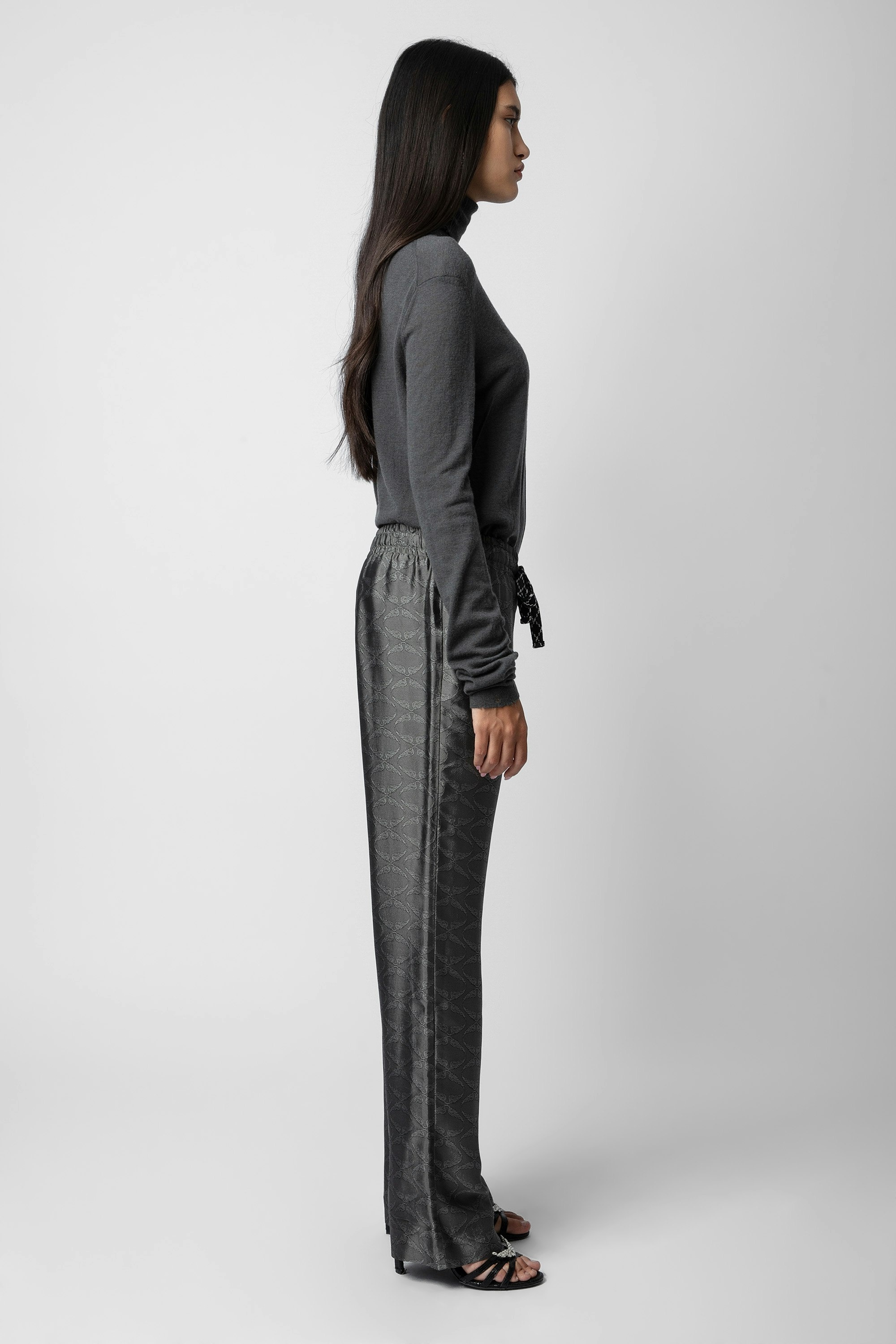 Pomy Jacquard Pants - 8