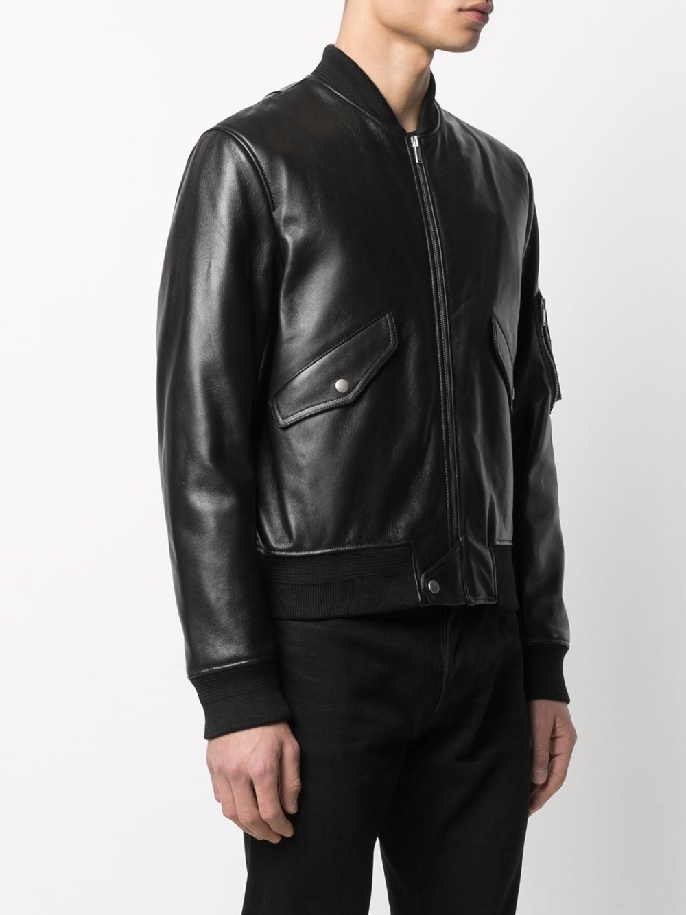 MA-1 lambskin bomber jacket - 3